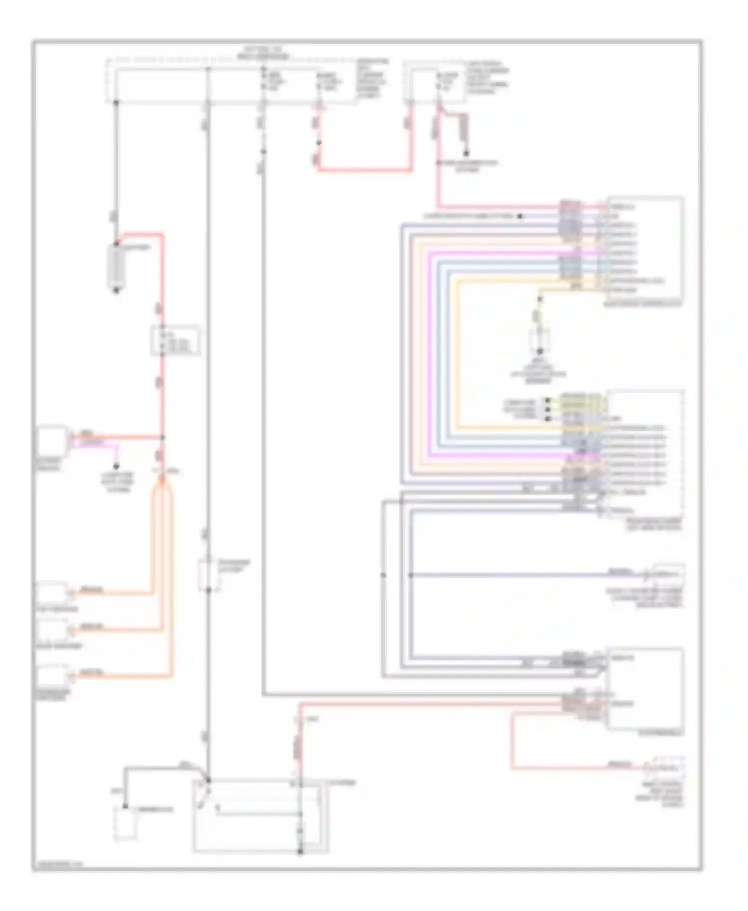 Panamera Porsche 970 (2009-2013): Starting circuit