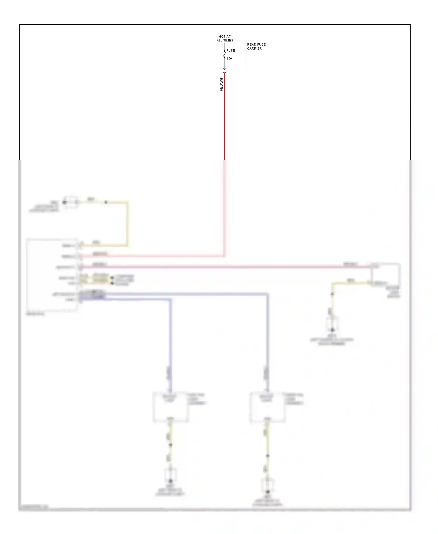 Porsche Panamera 970 (2009-2013) computer data lines system wiring diagram  (21 of 65)