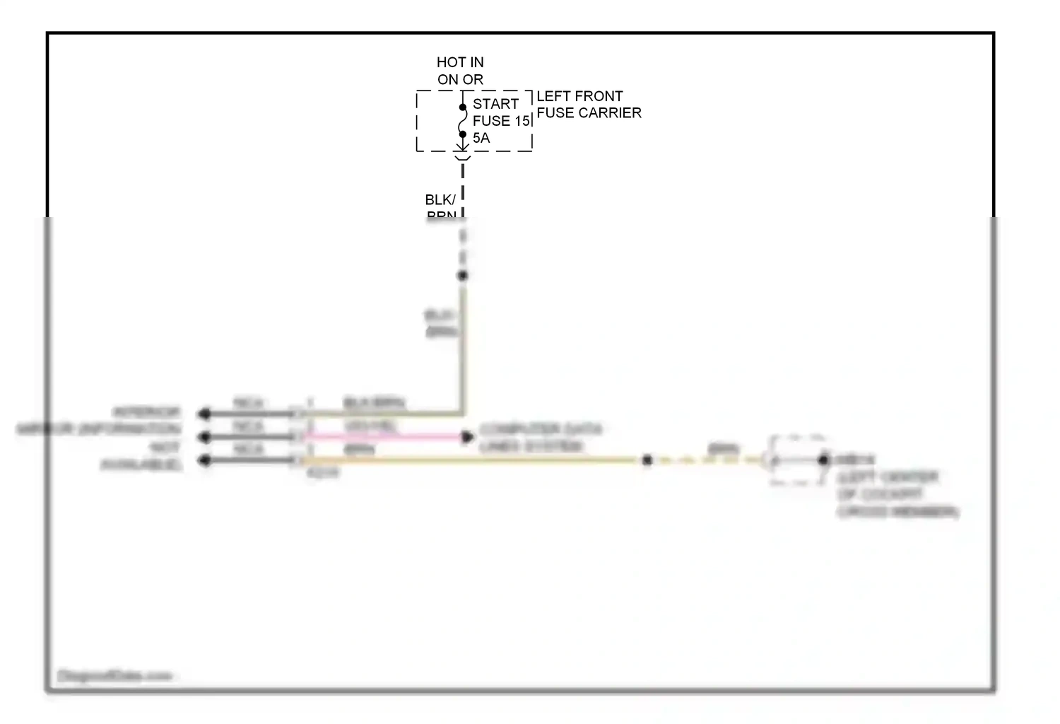 Porsche Panamera 970 (2009-2013) computer data lines system wiring diagram  (46 of 65)