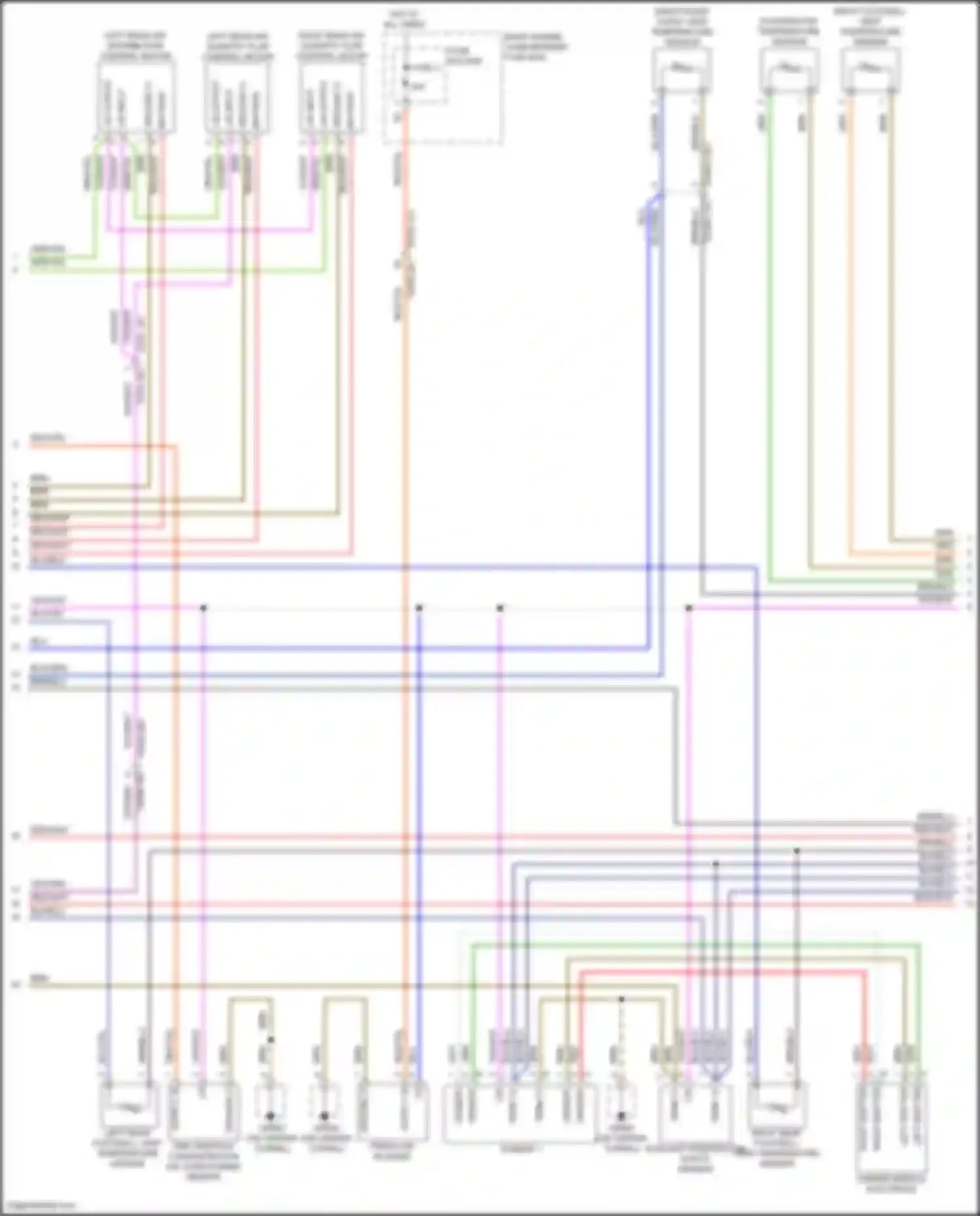 Panamera Porsche 972 (2023-2024): Automatic a/c circuit (2 of 6)