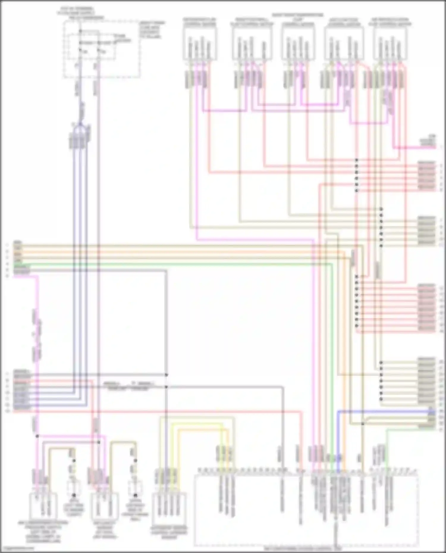 Panamera Porsche 972 (2023-2024): Automatic a/c circuit (3 of 6)