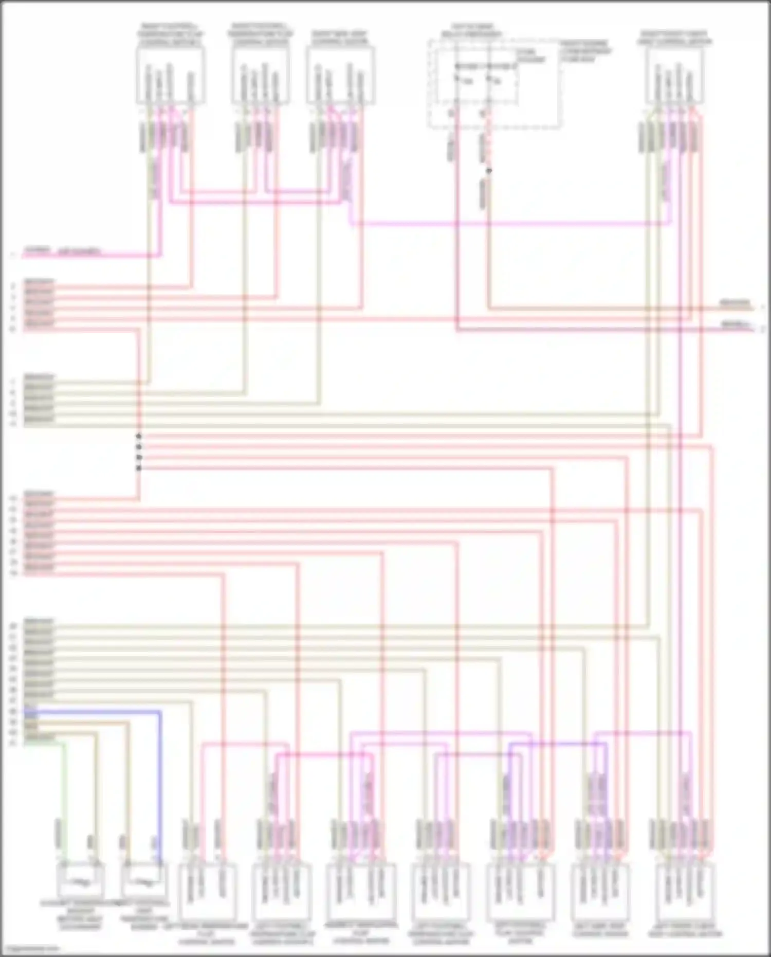 Panamera Porsche 972 (2023-2024): Automatic a/c circuit (4 of 6)