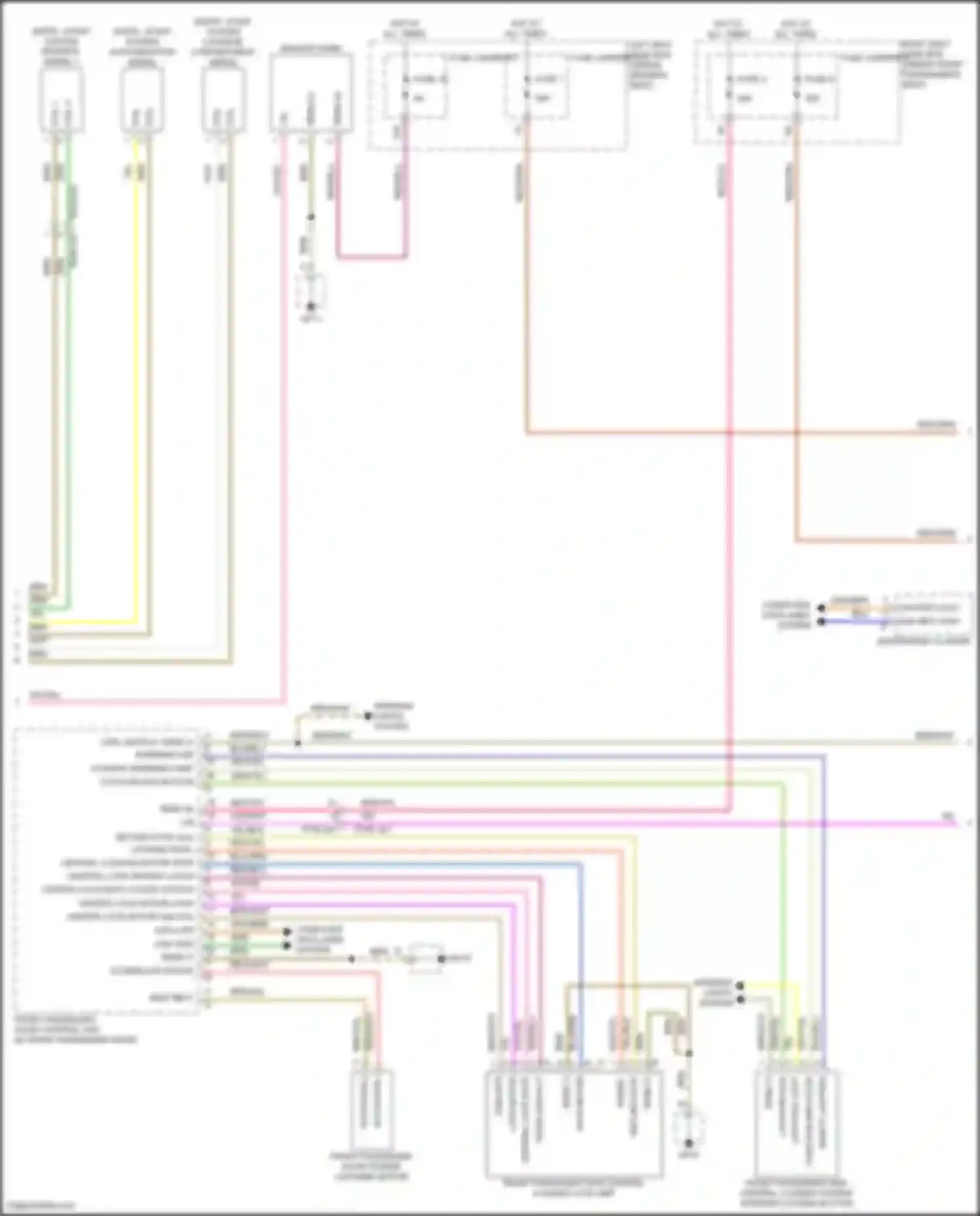 Panamera Porsche 972 (2023-2024): Anti-theft circuit (2 of 4)