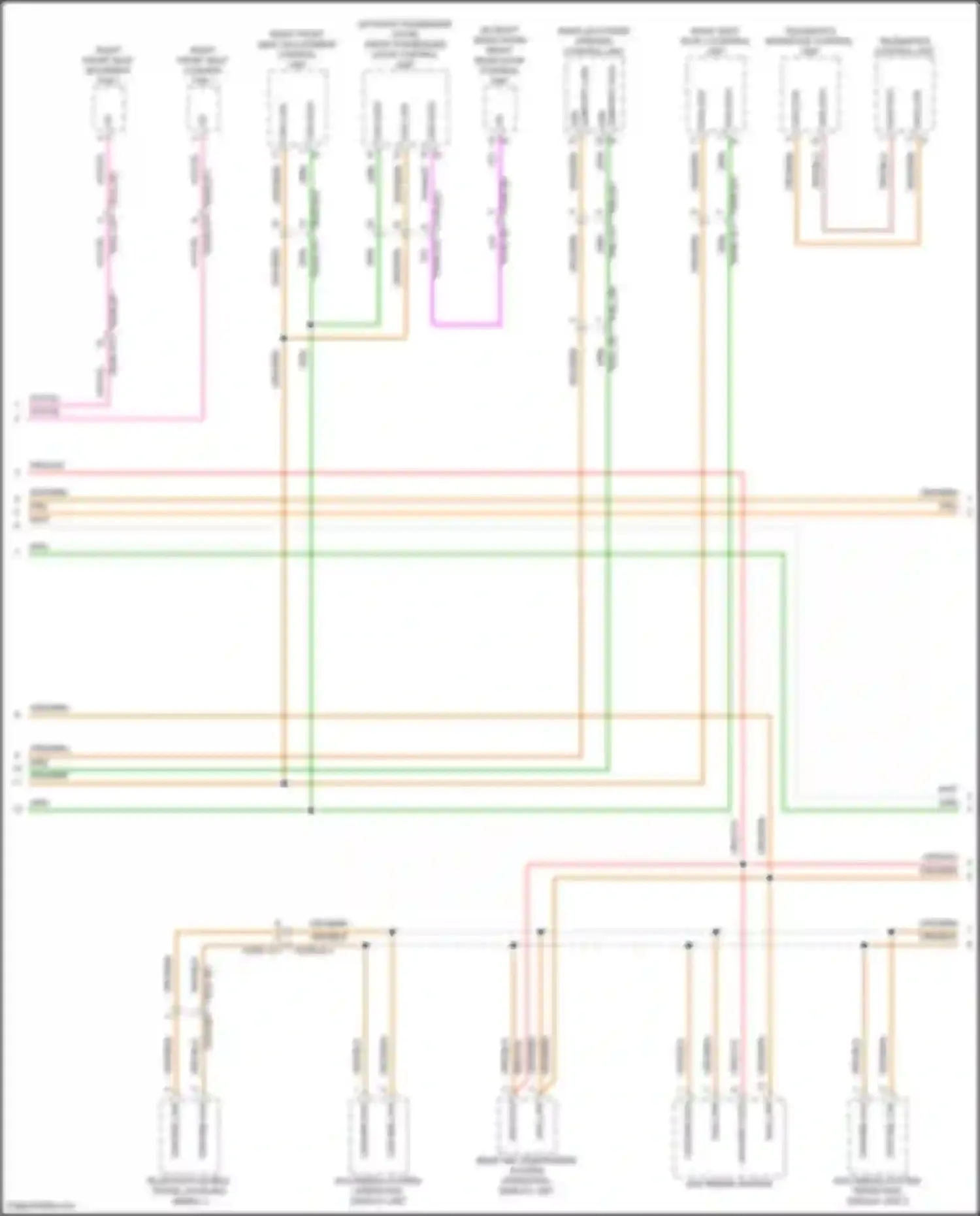 Panamera Porsche 972 (2023-2024): Computer data lines circuit (8 of 9)