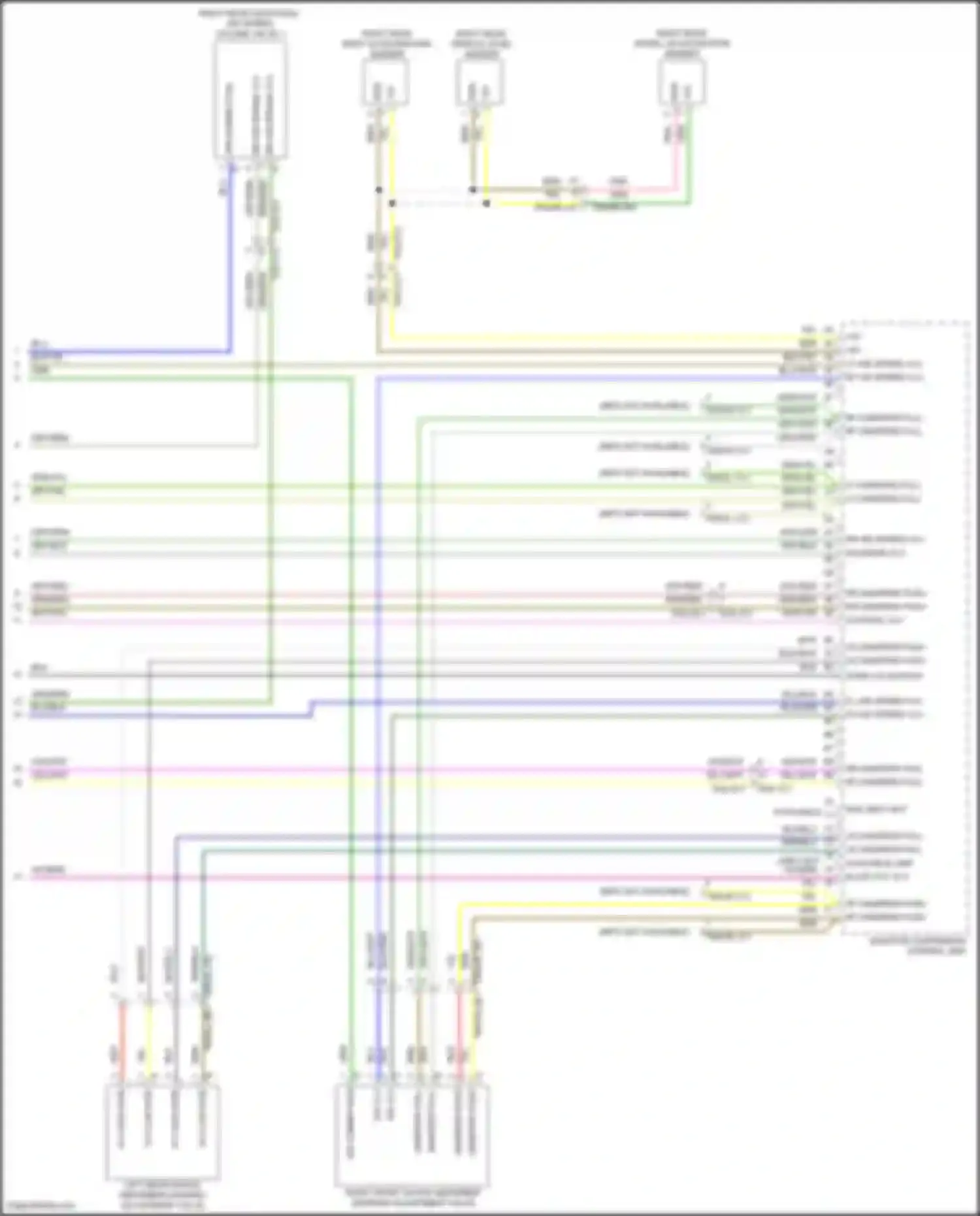 Panamera Porsche 972 (2023-2024): Electronic suspension circuit (4 of 4)