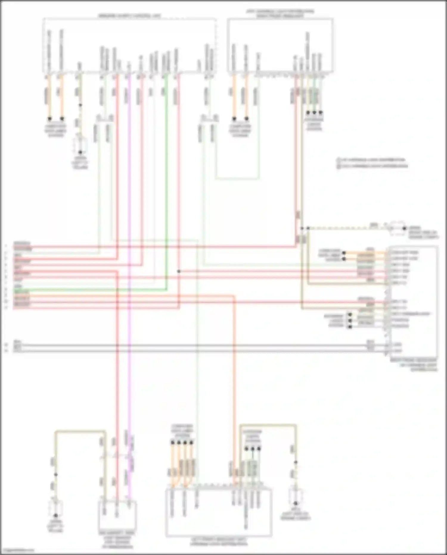 Panamera Porsche 972 (2023-2024): Headlights circuit (2 of 2)