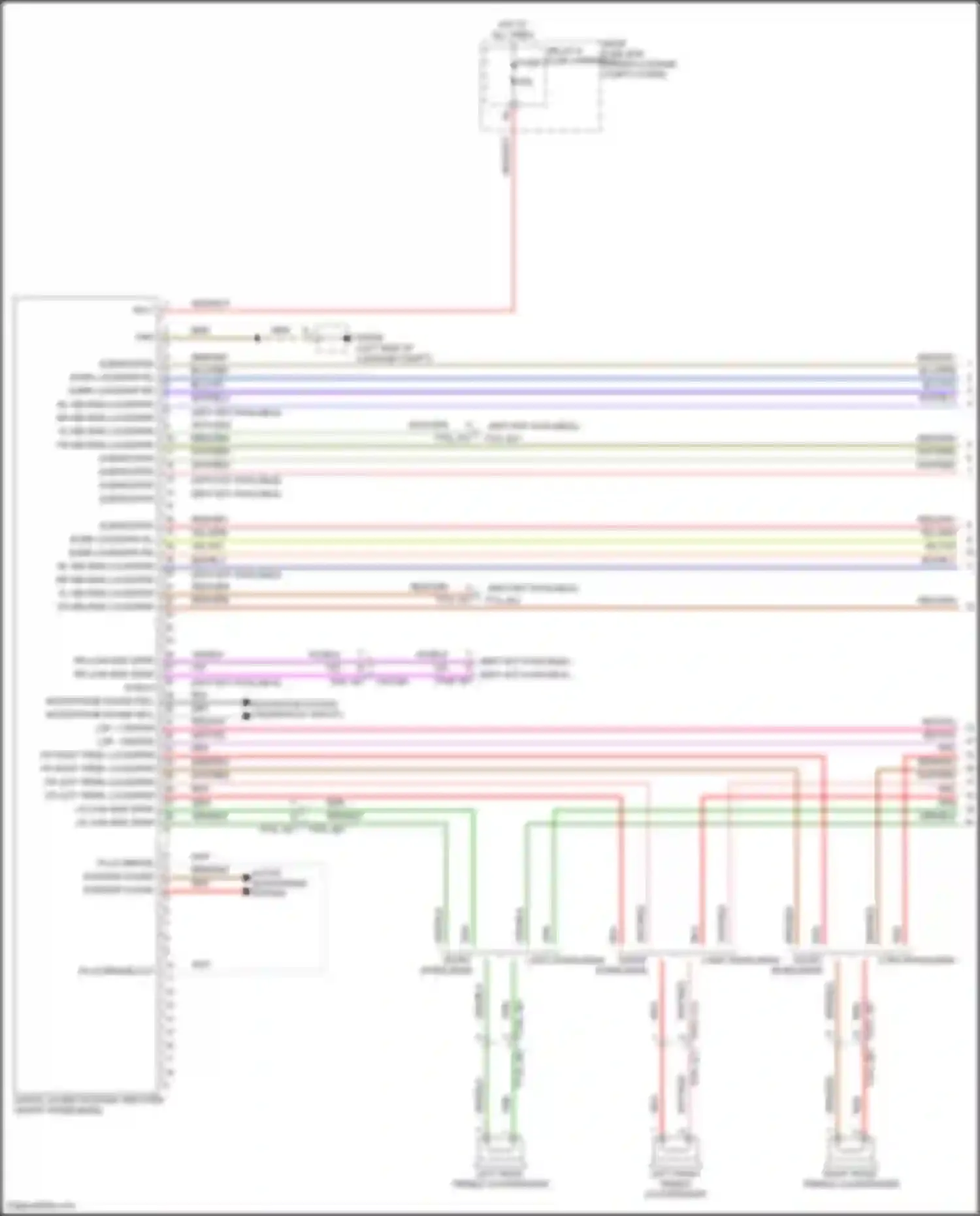 Panamera Porsche 972 (2023-2024): Navigation circuit, w/ bose (1 of 3)