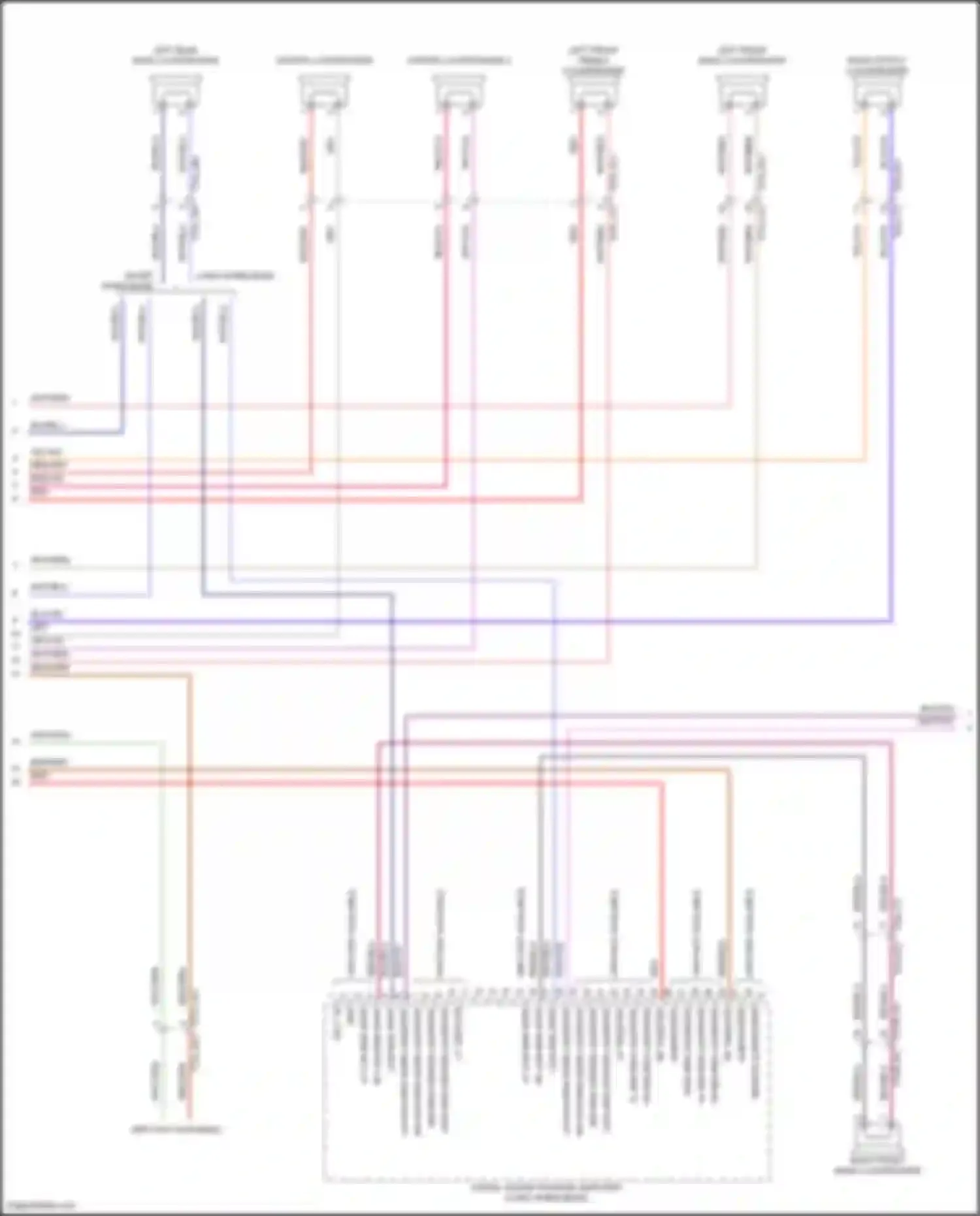 Panamera Porsche 972 (2023-2024): Navigation circuit, w/ burmester (2 of 4)