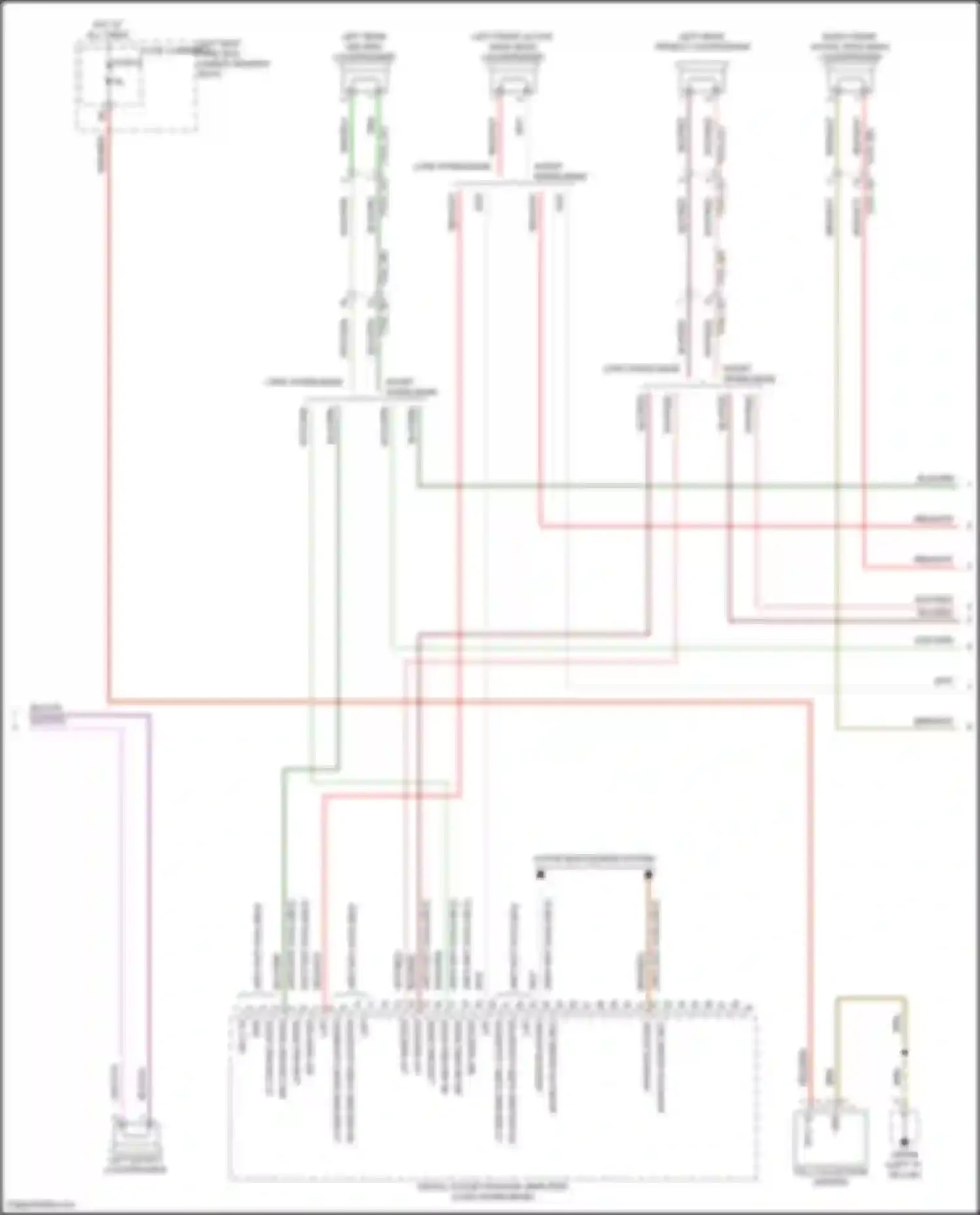 Panamera Porsche 972 (2023-2024): Navigation circuit, w/ burmester (3 of 4)