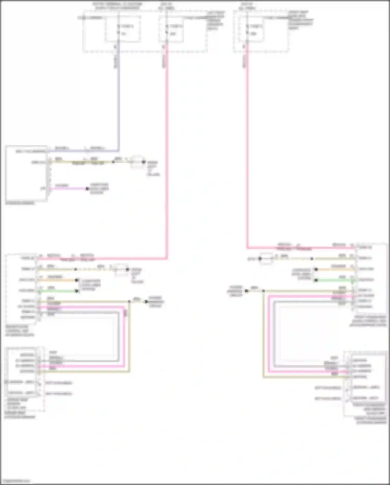 Panamera Porsche 972 (2023-2024): Auto anti-dazzling mirror circuit