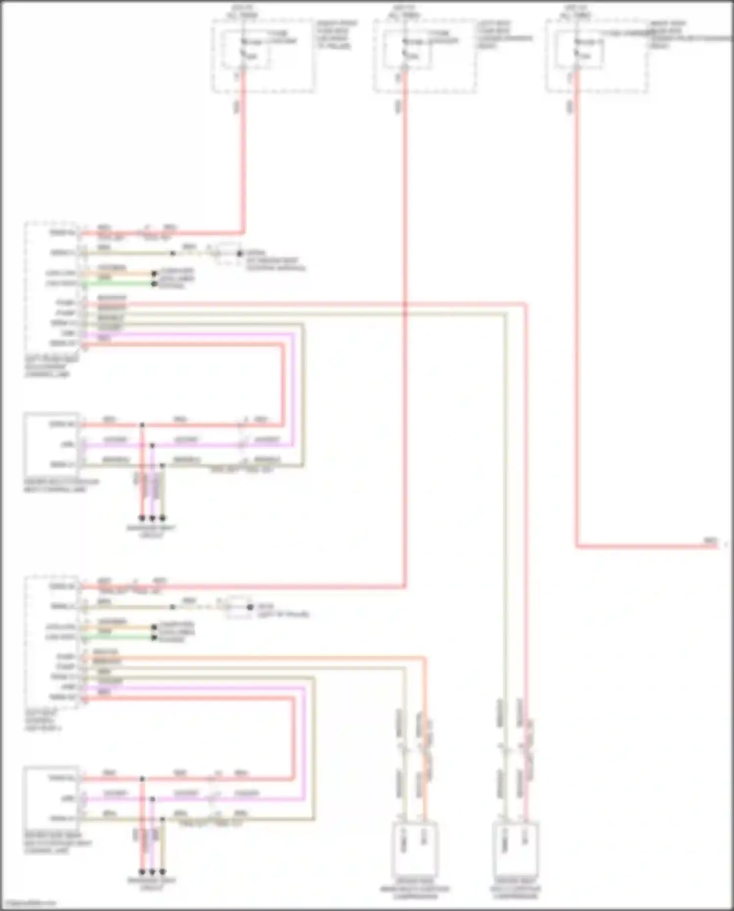 Panamera Porsche 972 (2023-2024): Multi contour seat circuit (1 of 2)