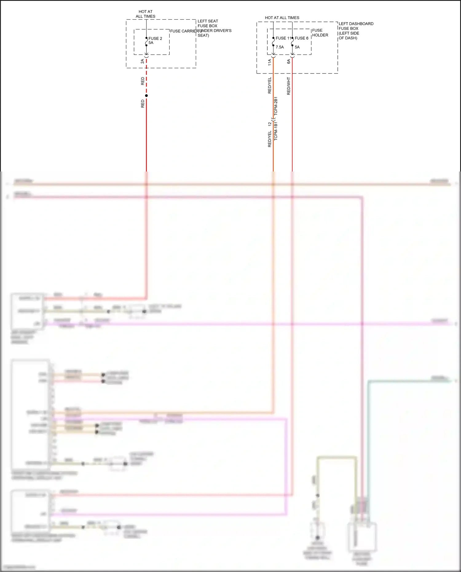 Porsche Panamera 972 (2023-2024) computer data lines system wiring diagram  (12 of 89)