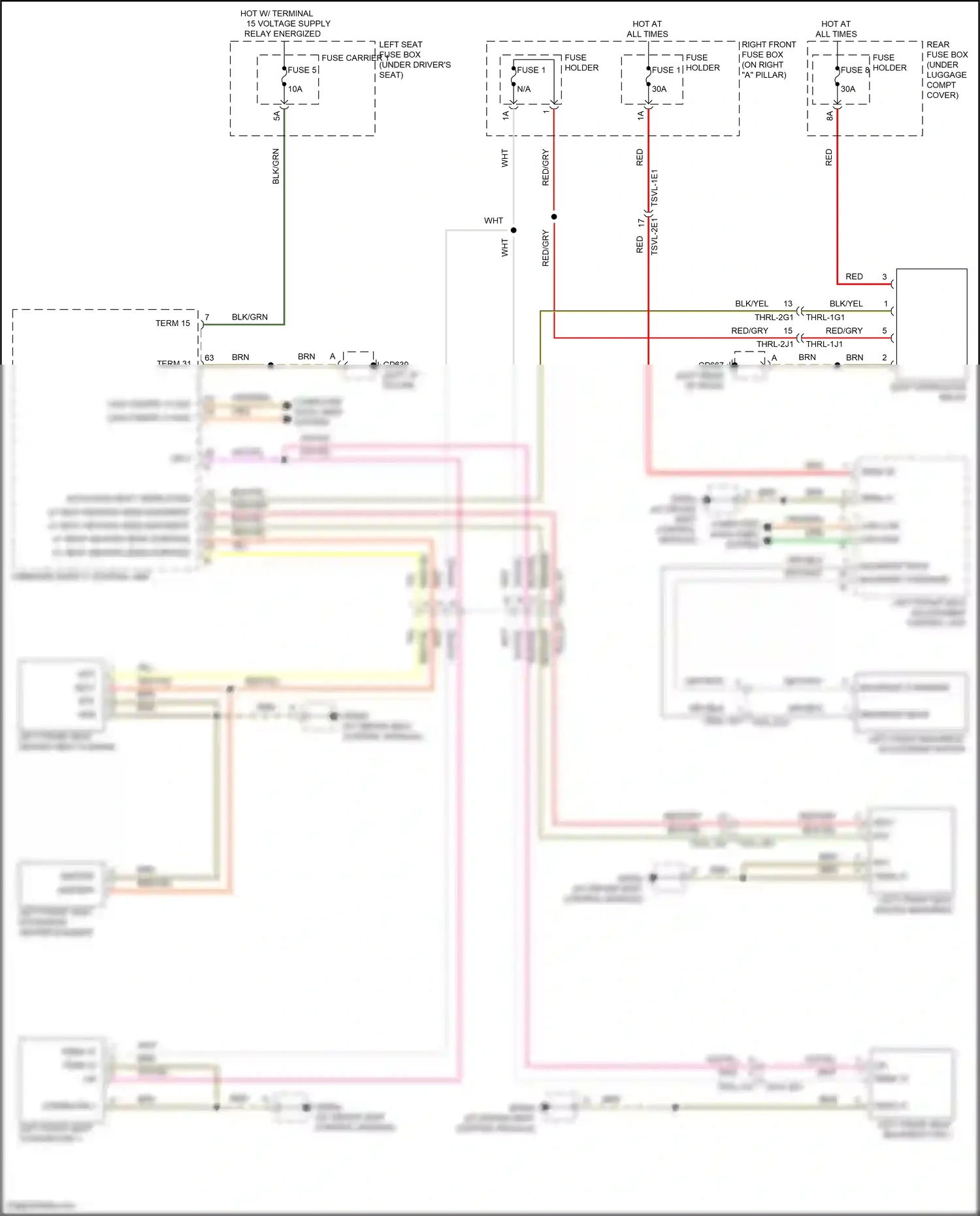 Porsche Panamera 972 (2023-2024) computer data lines system wiring diagram  (14 of 89)