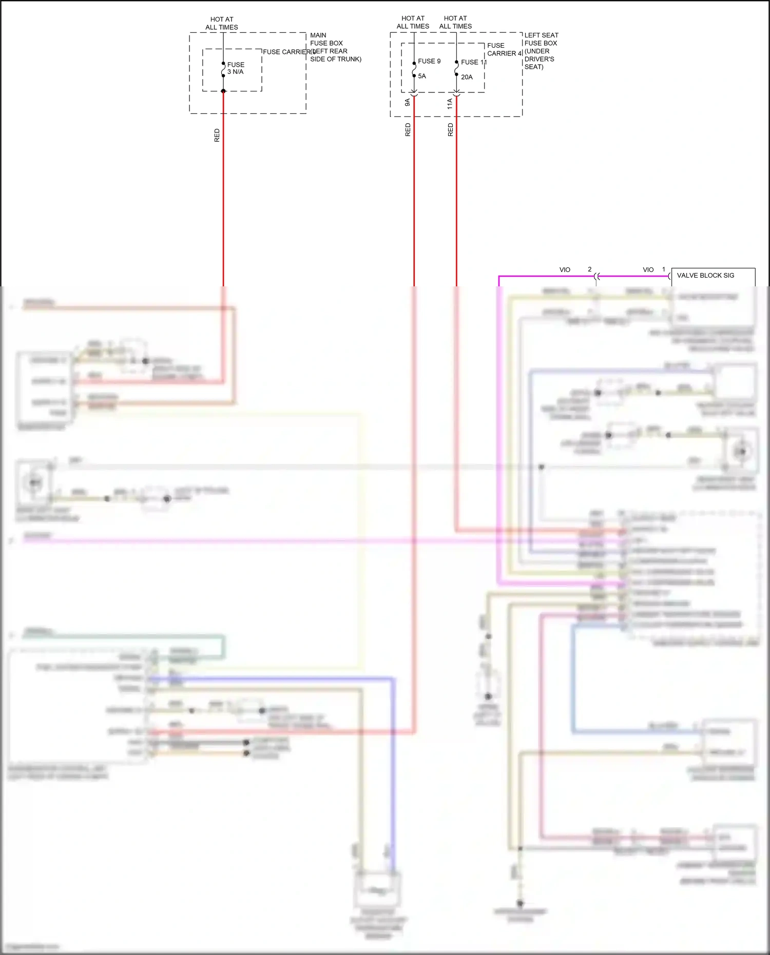 Porsche Panamera 972 (2023-2024) computer data lines system wiring diagram  (13 of 89)