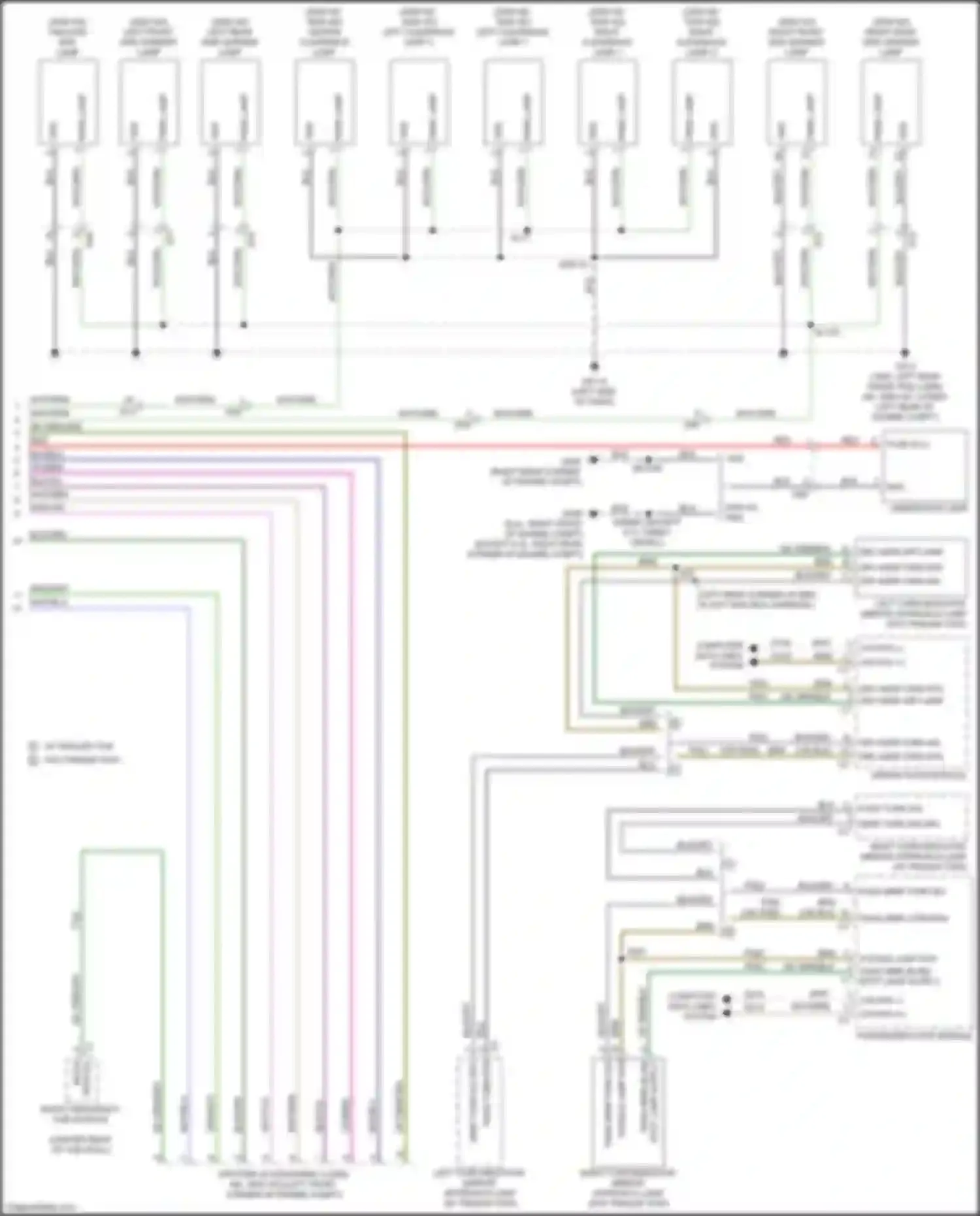 1500 RAM IV (2011-2024): Exterior lamps circuit, base (3 of 3)