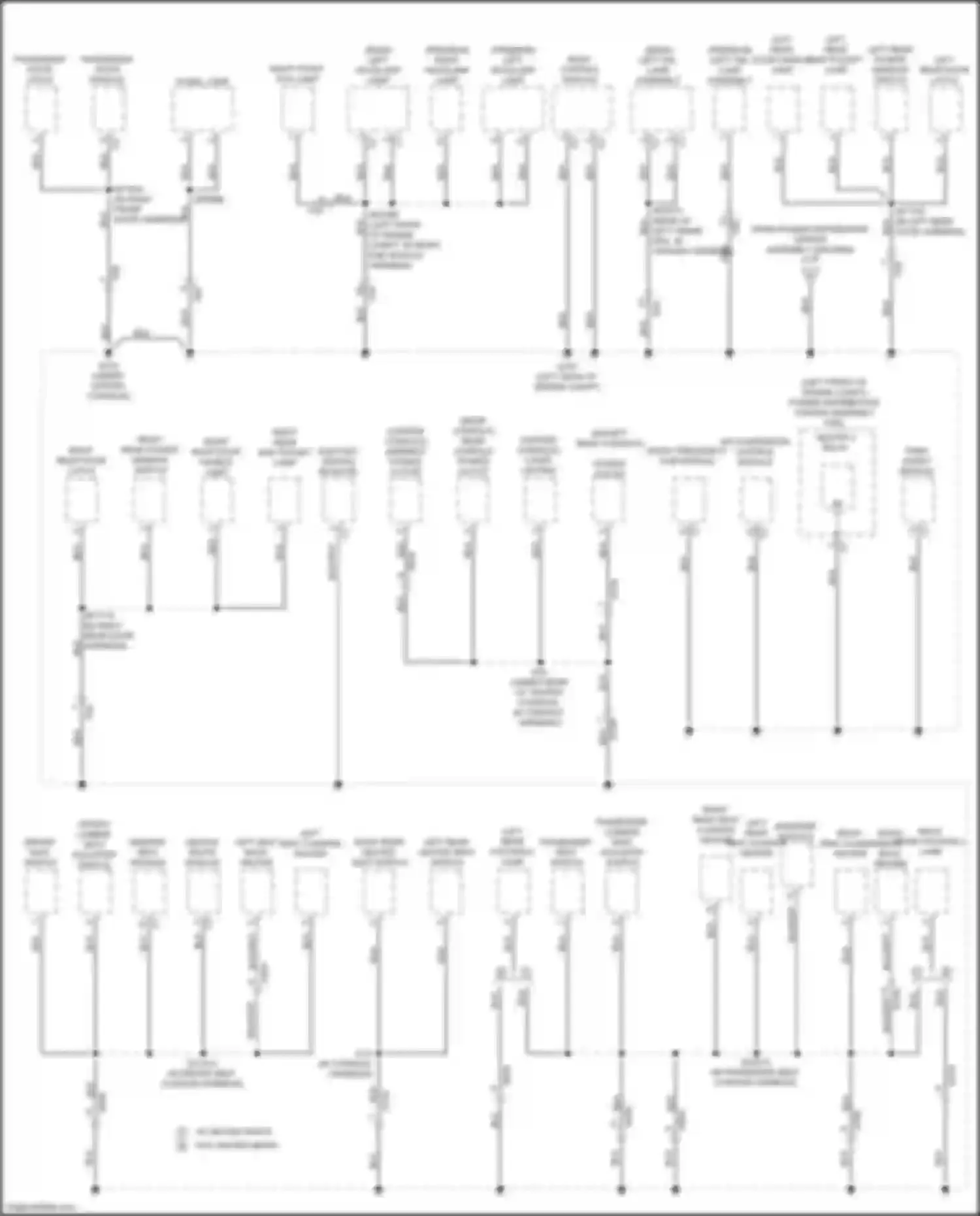1500 RAM IV (2011-2024): Ground distribution circuit (3 of 4)