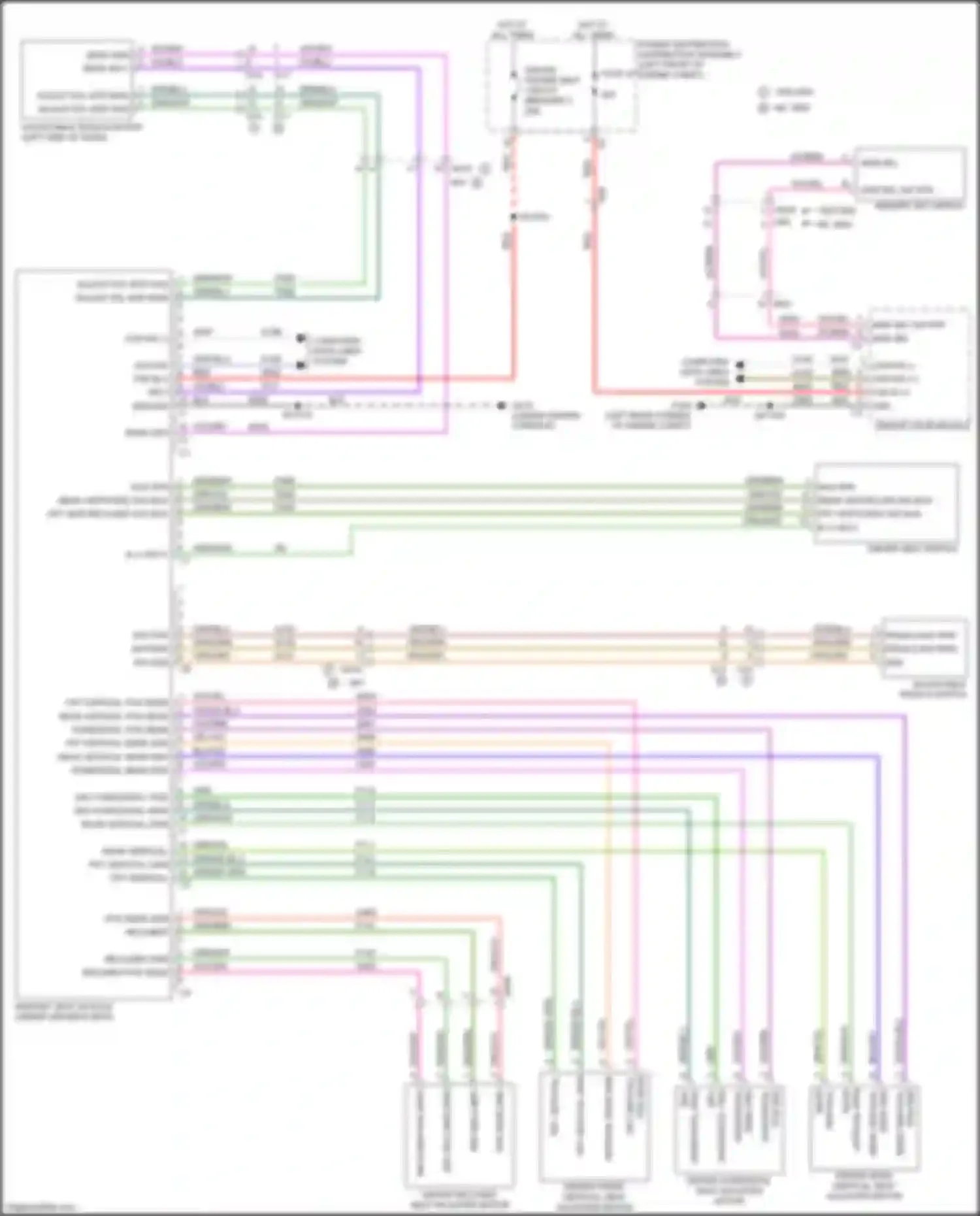1500 RAM IV (2011-2024): Memory seat circuit