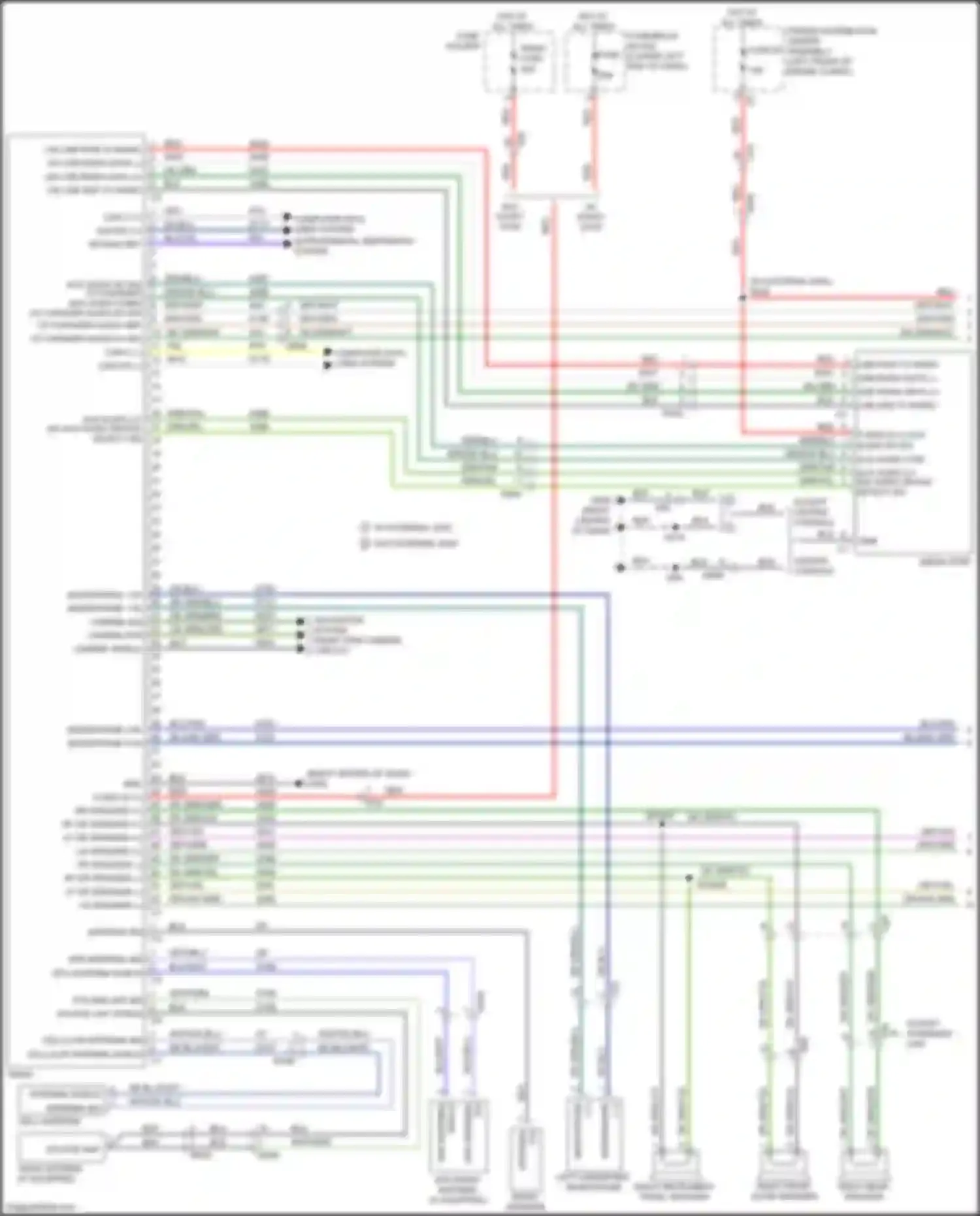 1500 RAM IV (2011-2024): Navigation circuit, base (1 of 2)