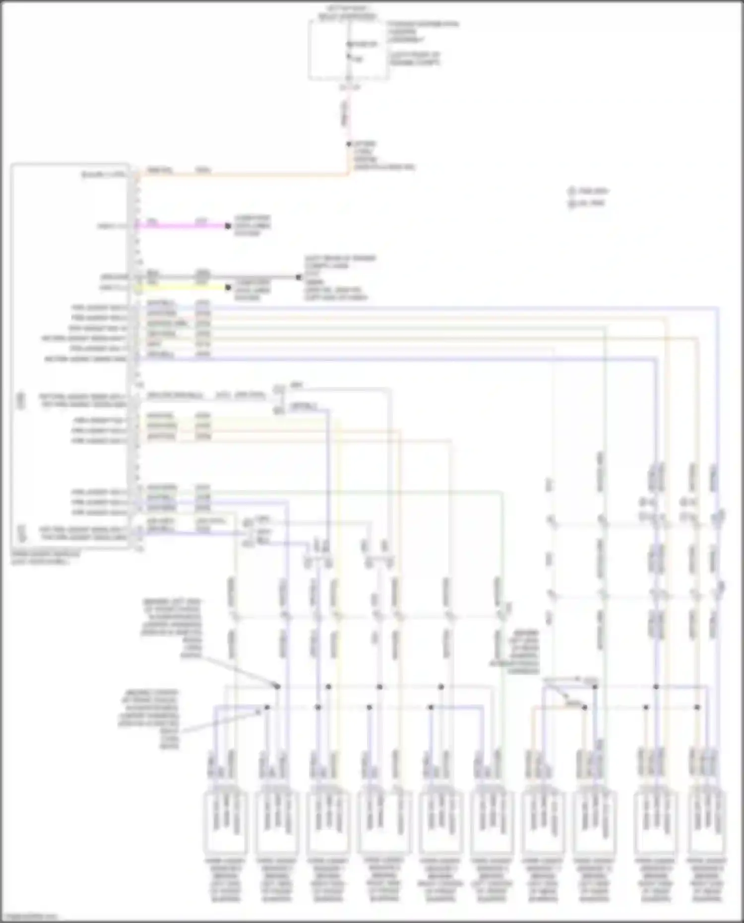 1500 RAM IV (2011-2024): Parking assistant circuit