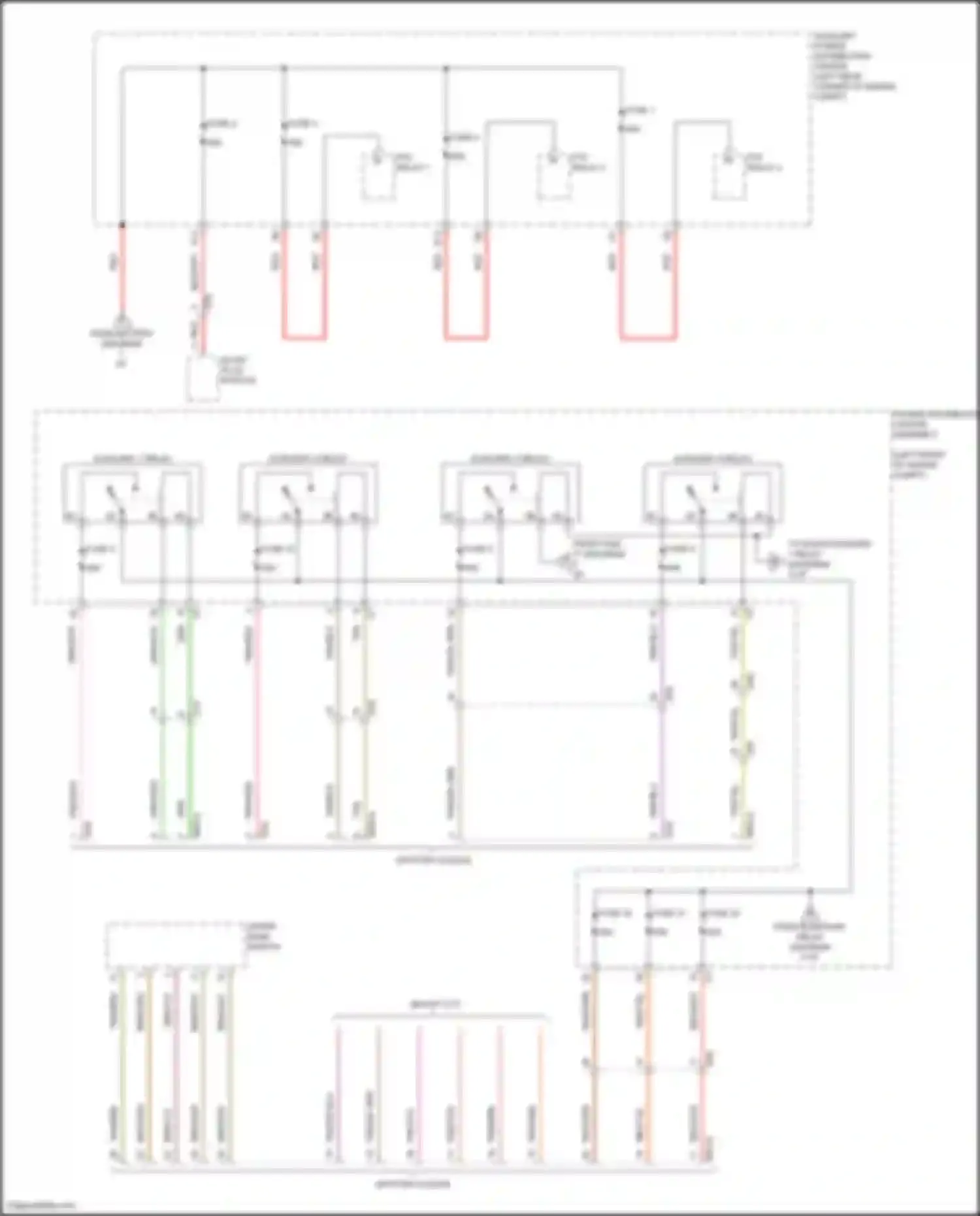 1500 RAM IV (2011-2024): Power distribution circuit (7 of 7)