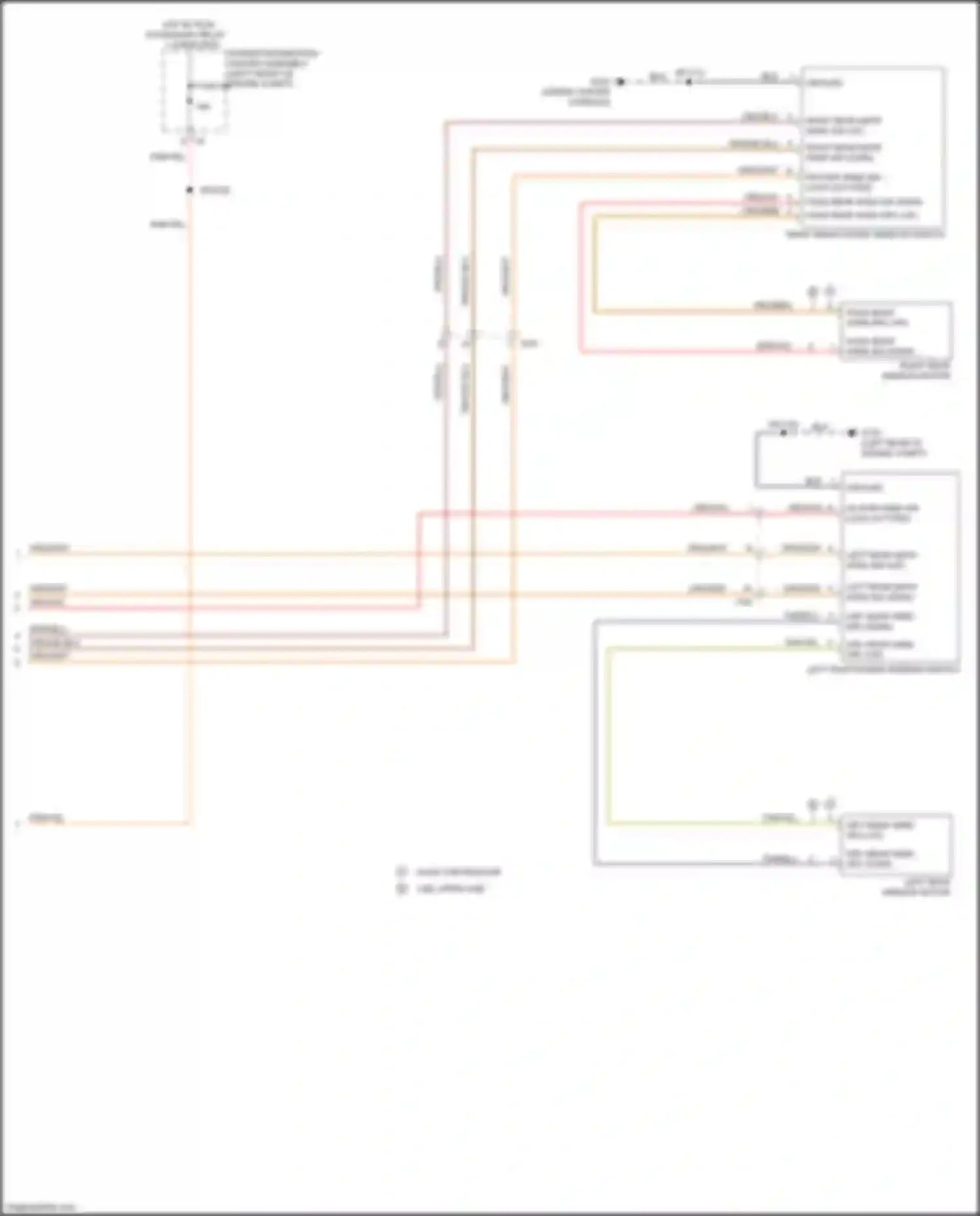 1500 RAM IV (2011-2024): Power windows circuit (2 of 2)