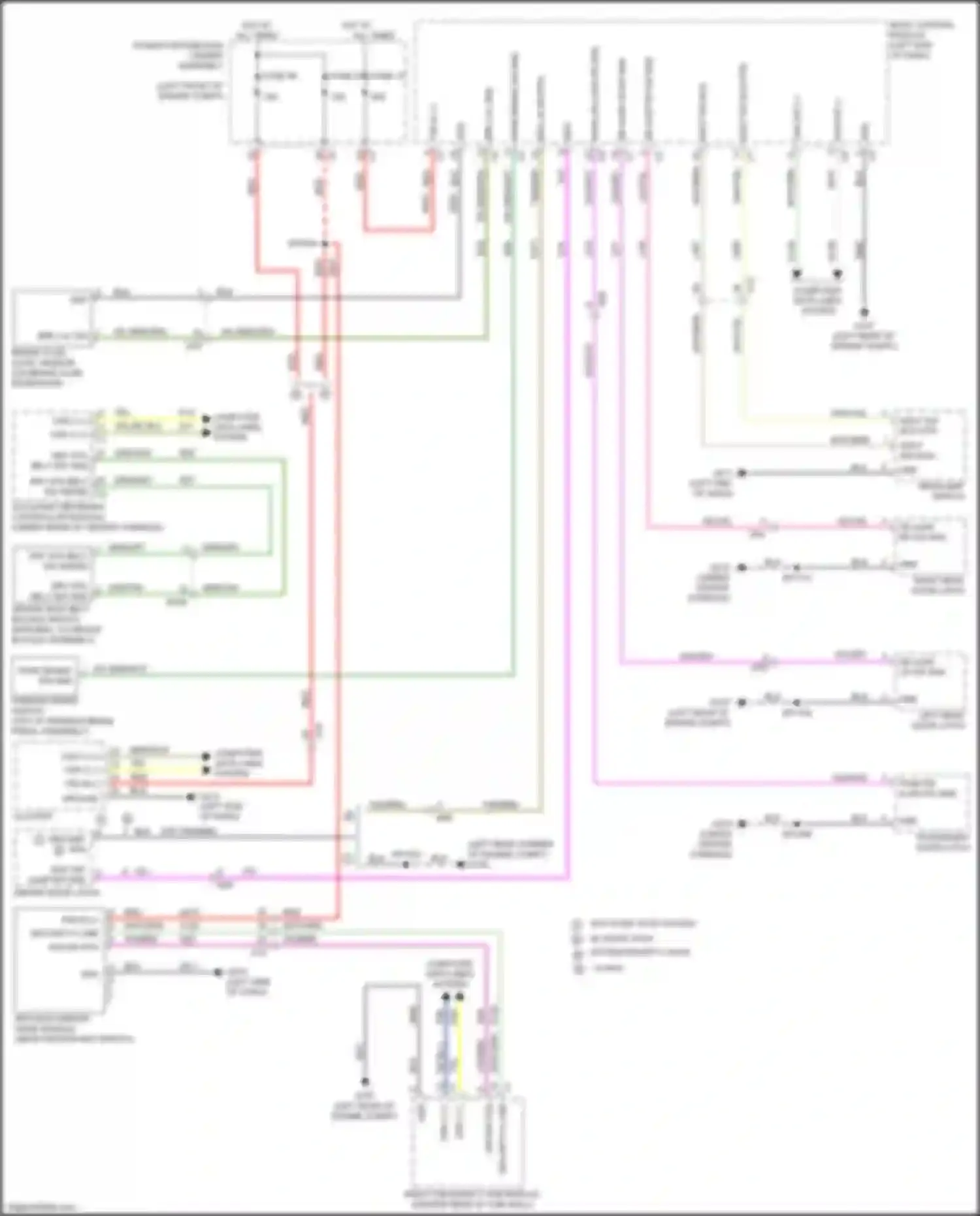 1500 RAM IV (2011-2024): Warning systems circuit