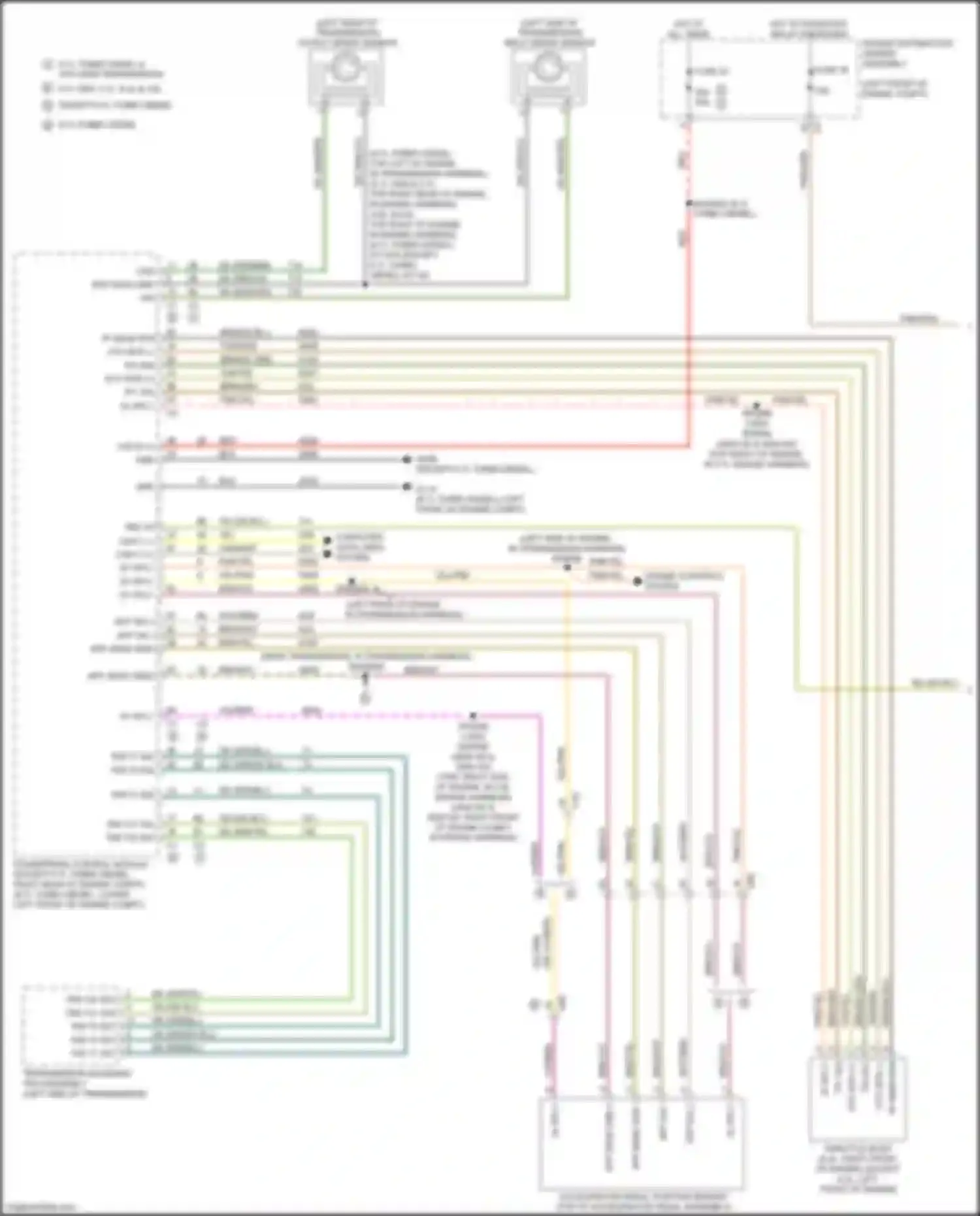 Wiring diagram brn/dk grn for RAM 1500 IV (2011-2024) (1 of 24)