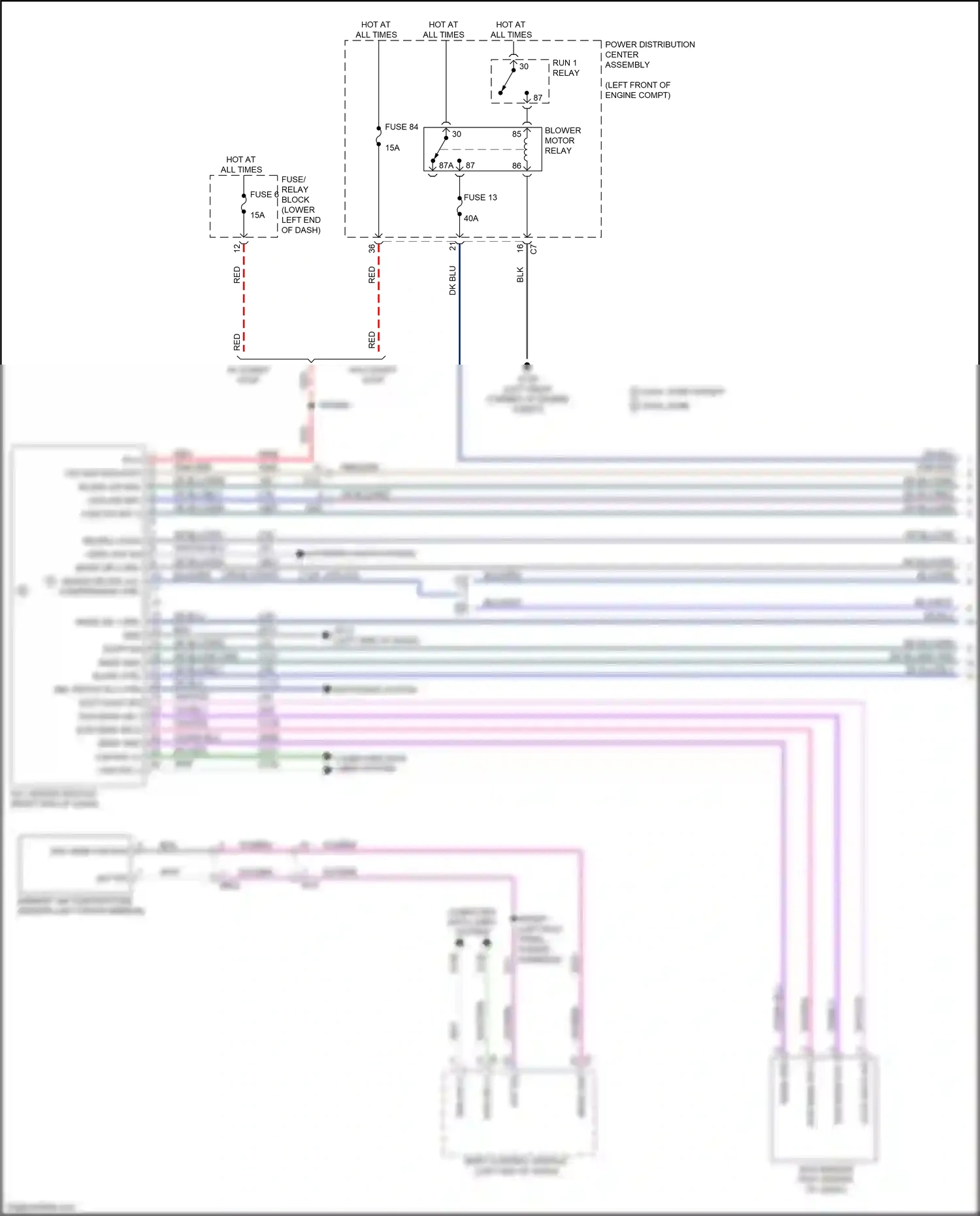 RAM 1500 IV (2011-2024) computer data lines system wiring diagram  (78 of 105)