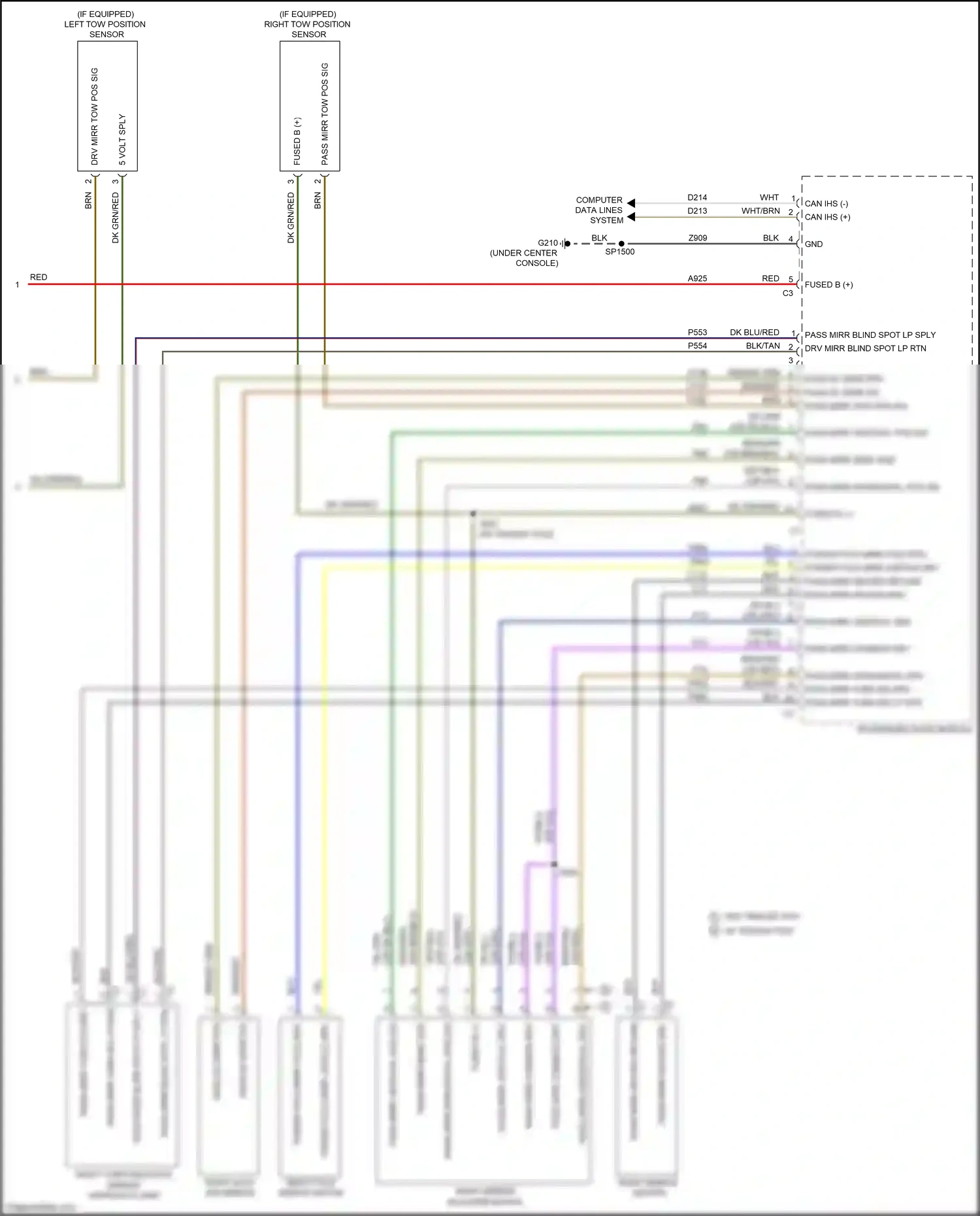 RAM 1500 IV (2011-2024) computer data lines system wiring diagram  (15 of 105)