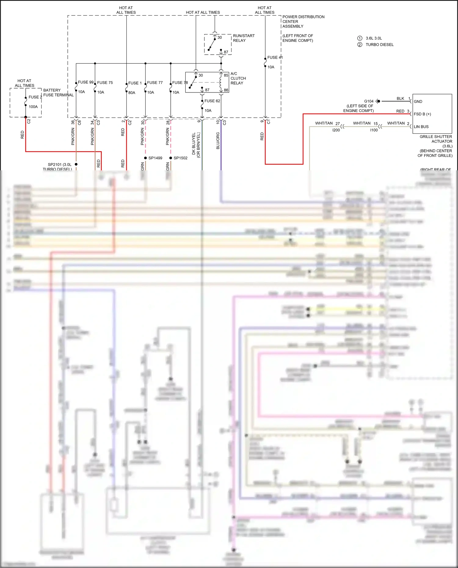 RAM 1500 IV (2011-2024) computer data lines system wiring diagram  (62 of 105)