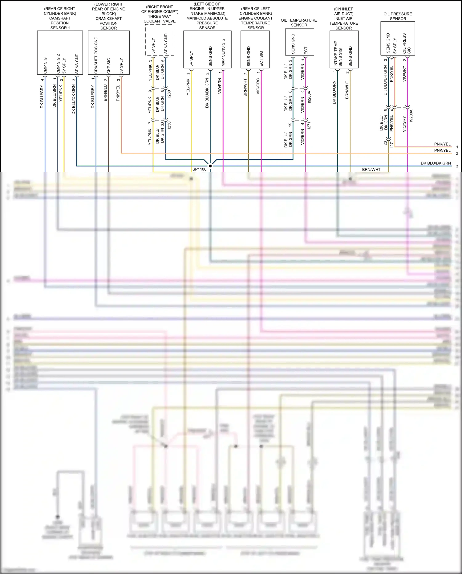 RAM 1500 IV (2011-2024) crkshft pos gnd wiring diagram  (1 of 1)