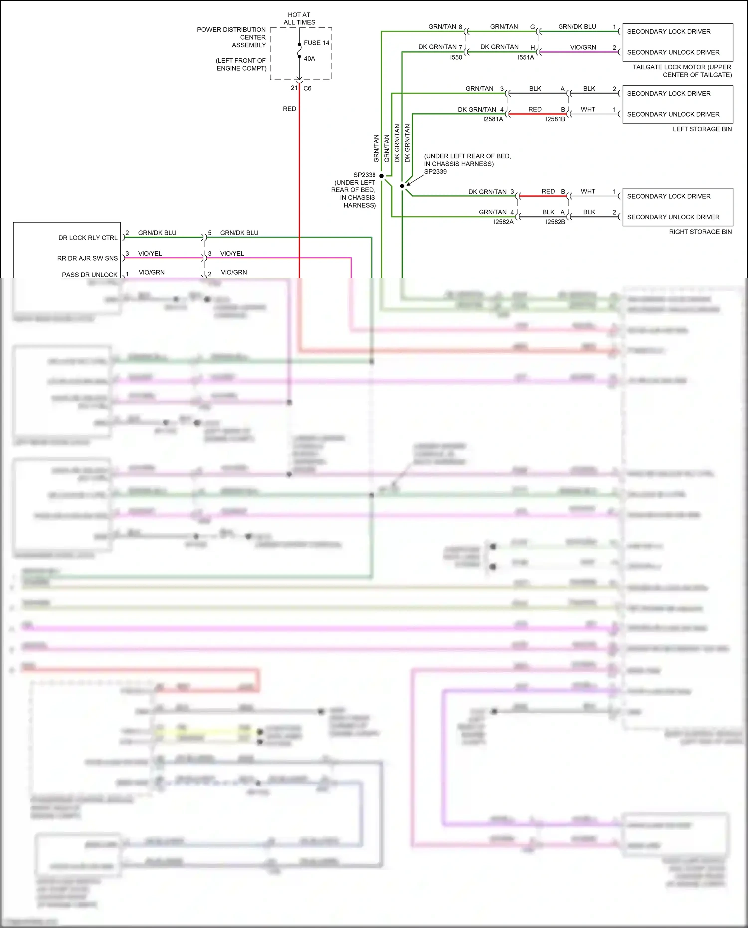 RAM 1500 IV (2011-2024) dr lock rly ctrl wiring diagram  (2 of 4)