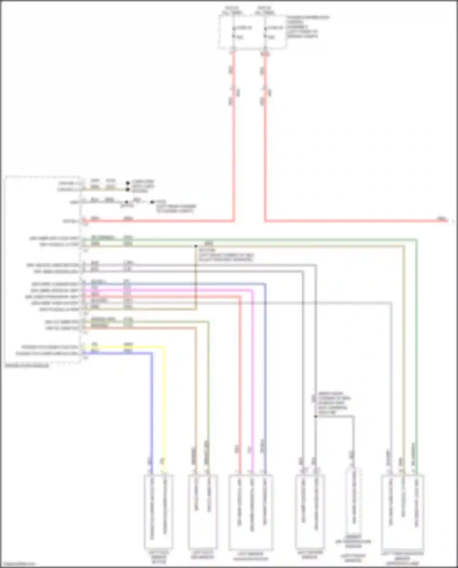 Wiring diagram drv mirr heater drv for RAM 1500 IV (2011-2024)