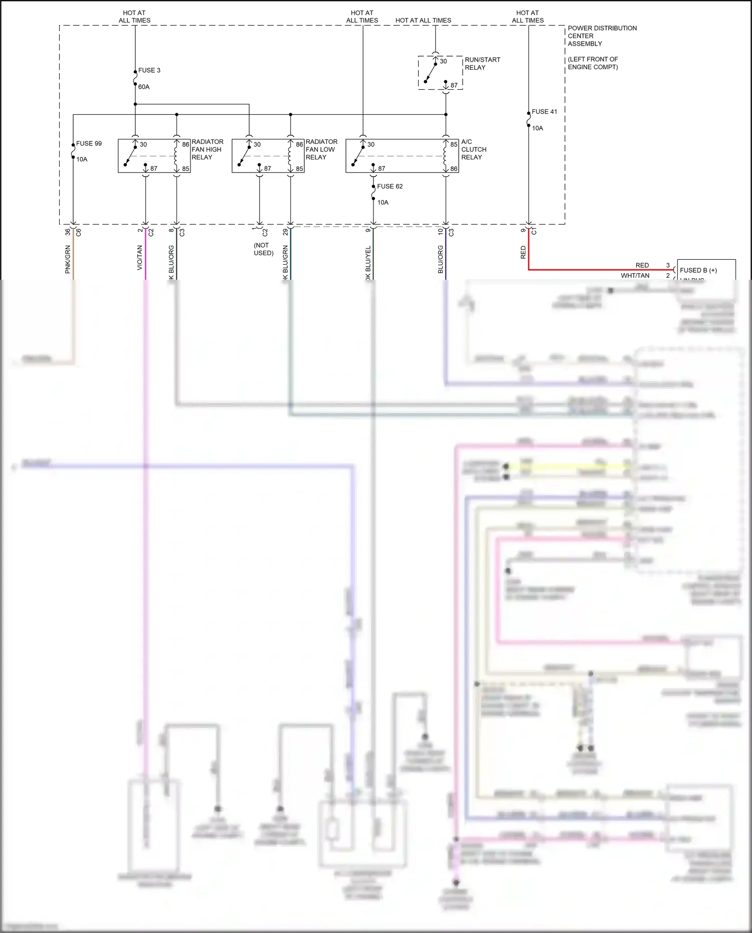 RAM 1500 IV (2011-2024) engine controls system wiring diagram  (9 of 12)