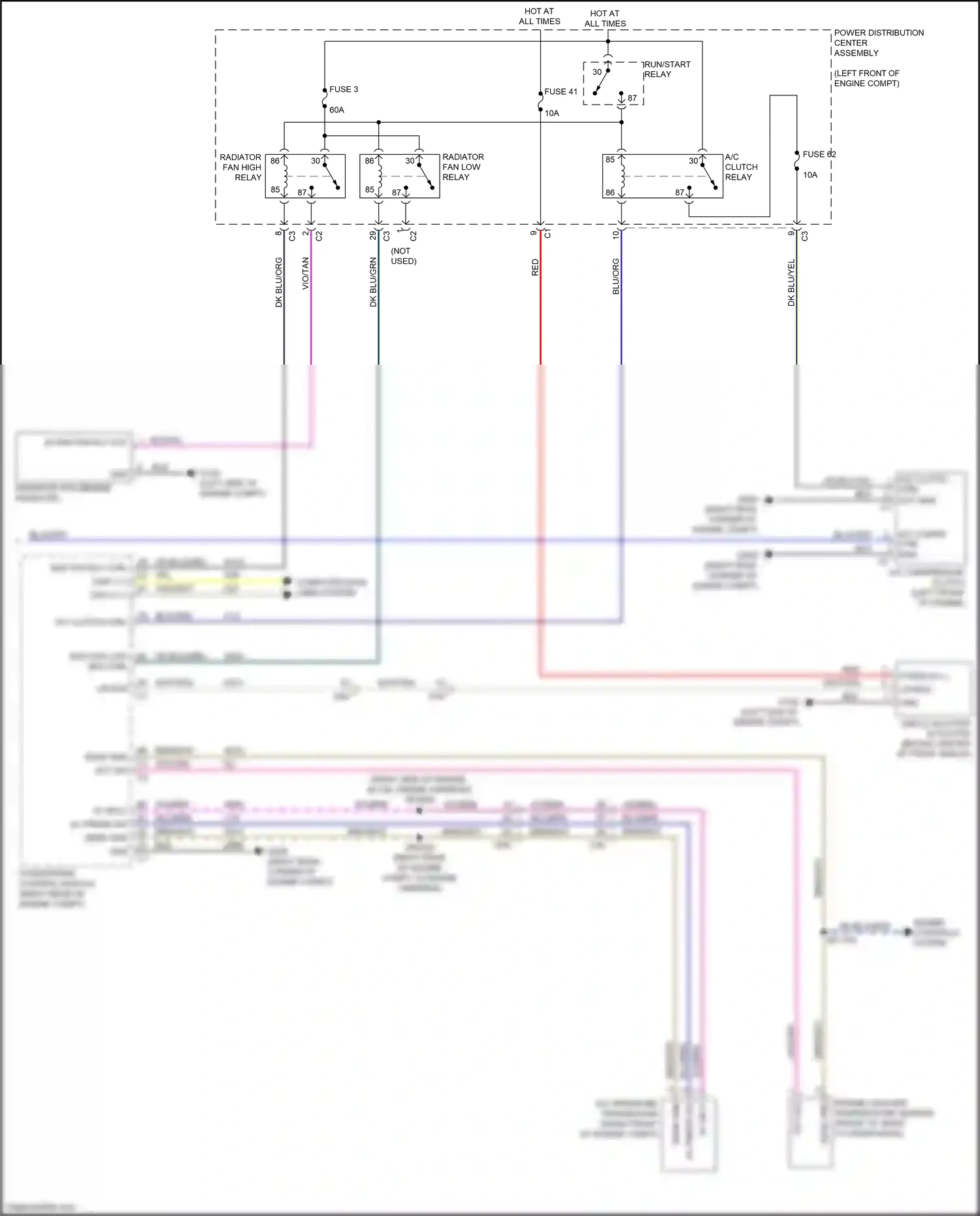 RAM 1500 IV (2011-2024) engine coolant temperature sensor wiring diagram  (7 of 12)