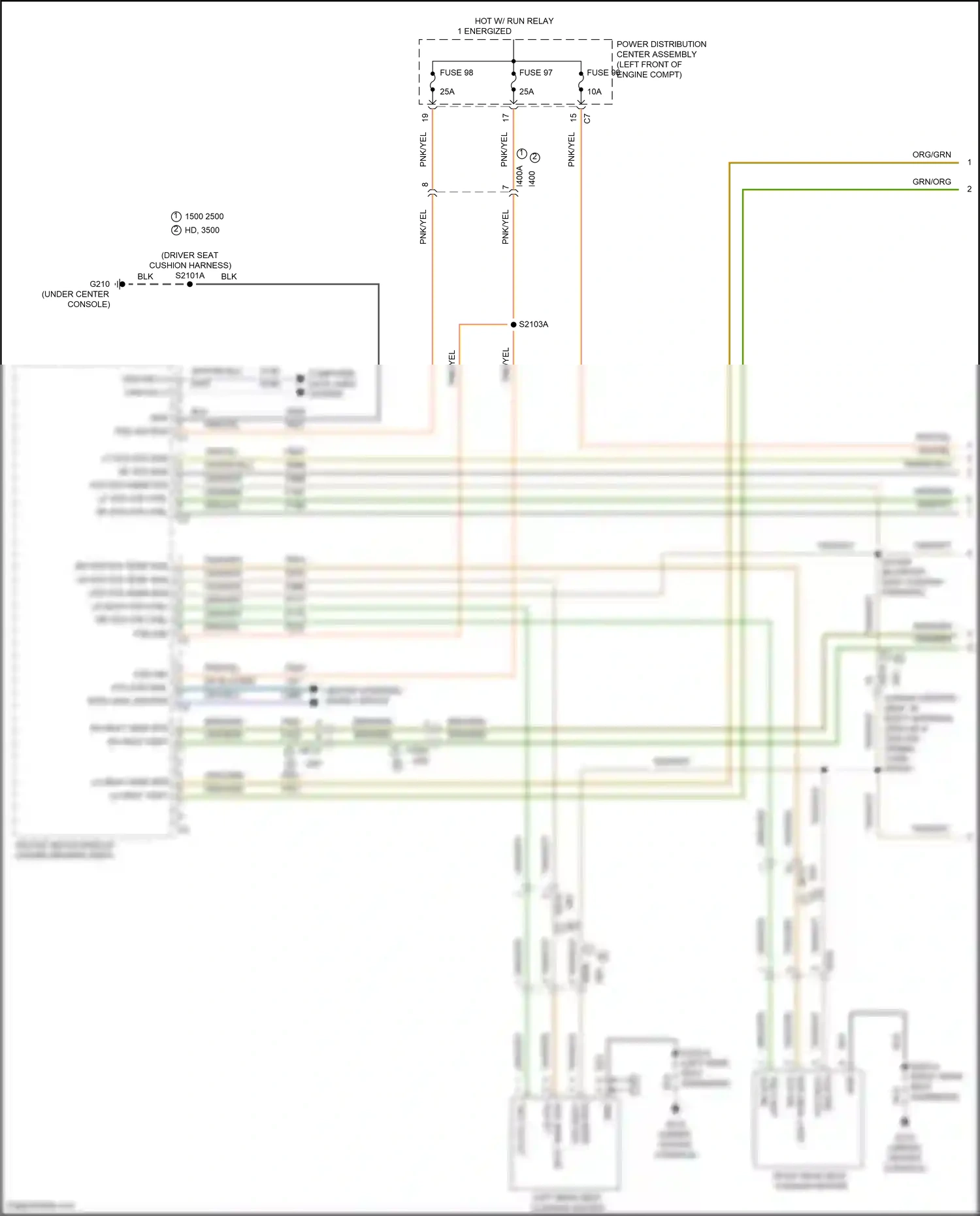 RAM 1500 IV (2011-2024) fsd ign run wiring diagram  (1 of 1)