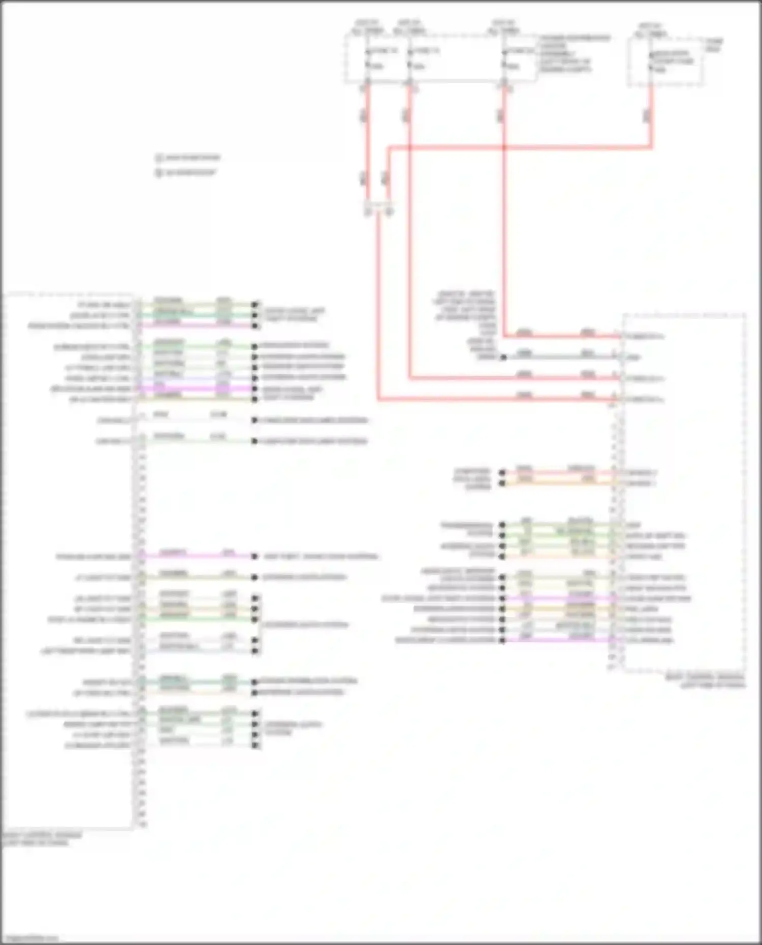 Wiring diagram hi beam hdlp rly ctrl for RAM 1500 IV (2011-2024)