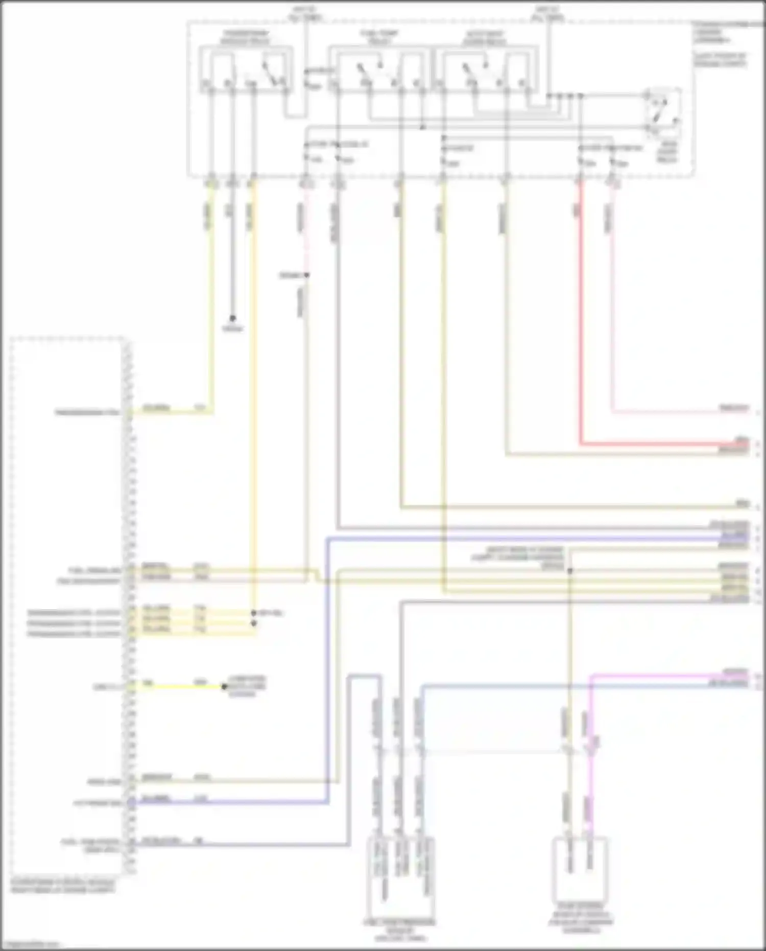 Wiring diagram fuse 22 for RAM 1500 IV (2011-2024) (10 of 10)