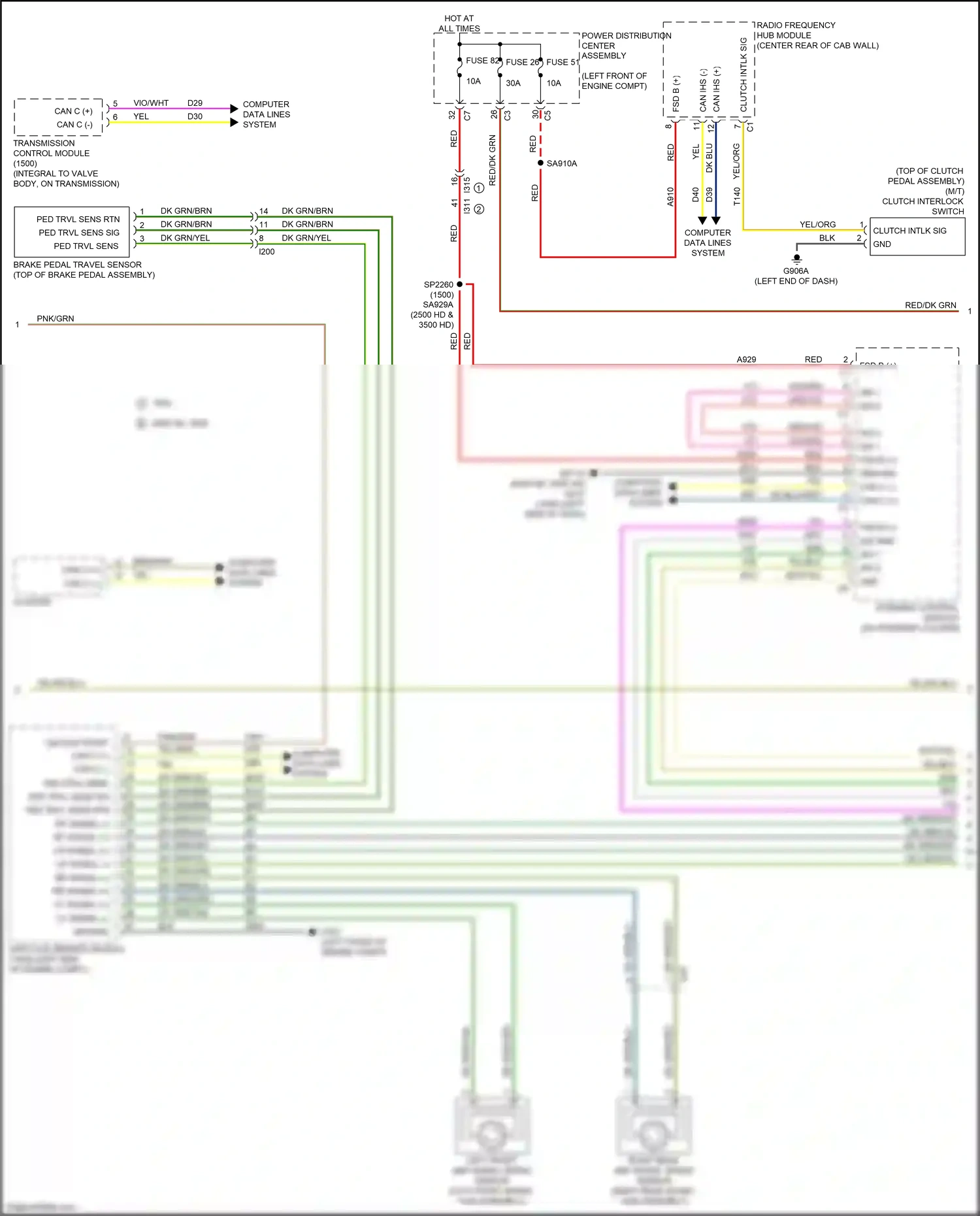 RAM 1500 IV (2011-2024) grn wiring diagram  (12 of 22)