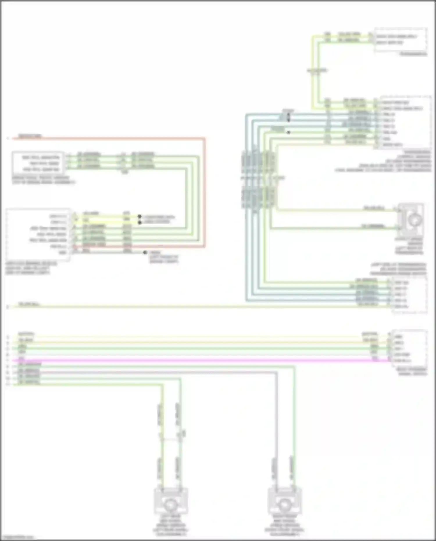 Wiring diagram input spd sig for RAM 1500 IV (2011-2024)