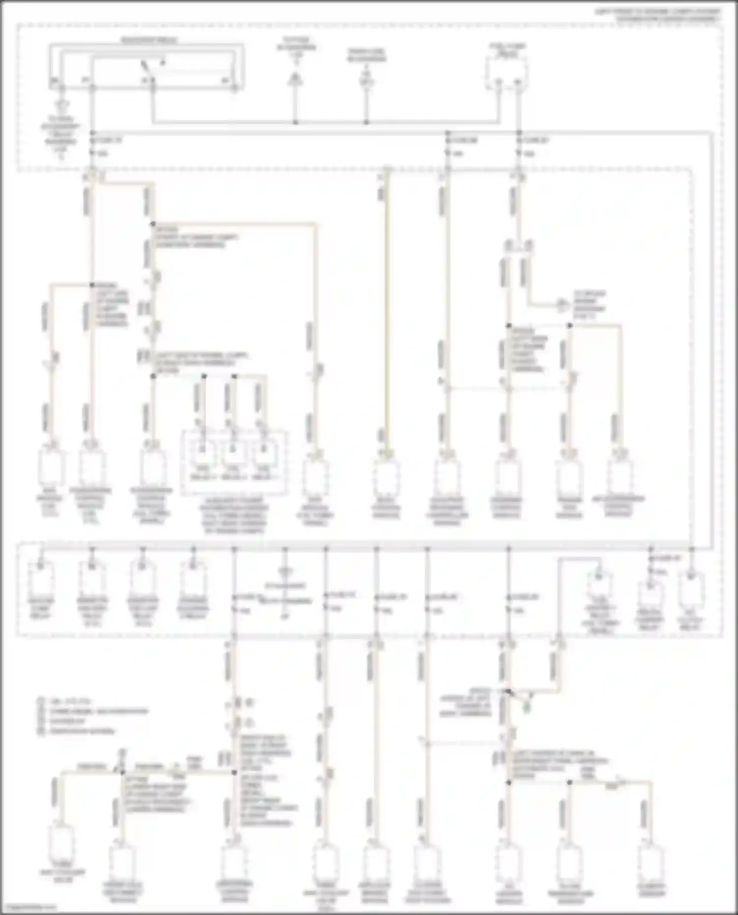 Wiring diagram steering control module for RAM 1500 IV (2011-2024)