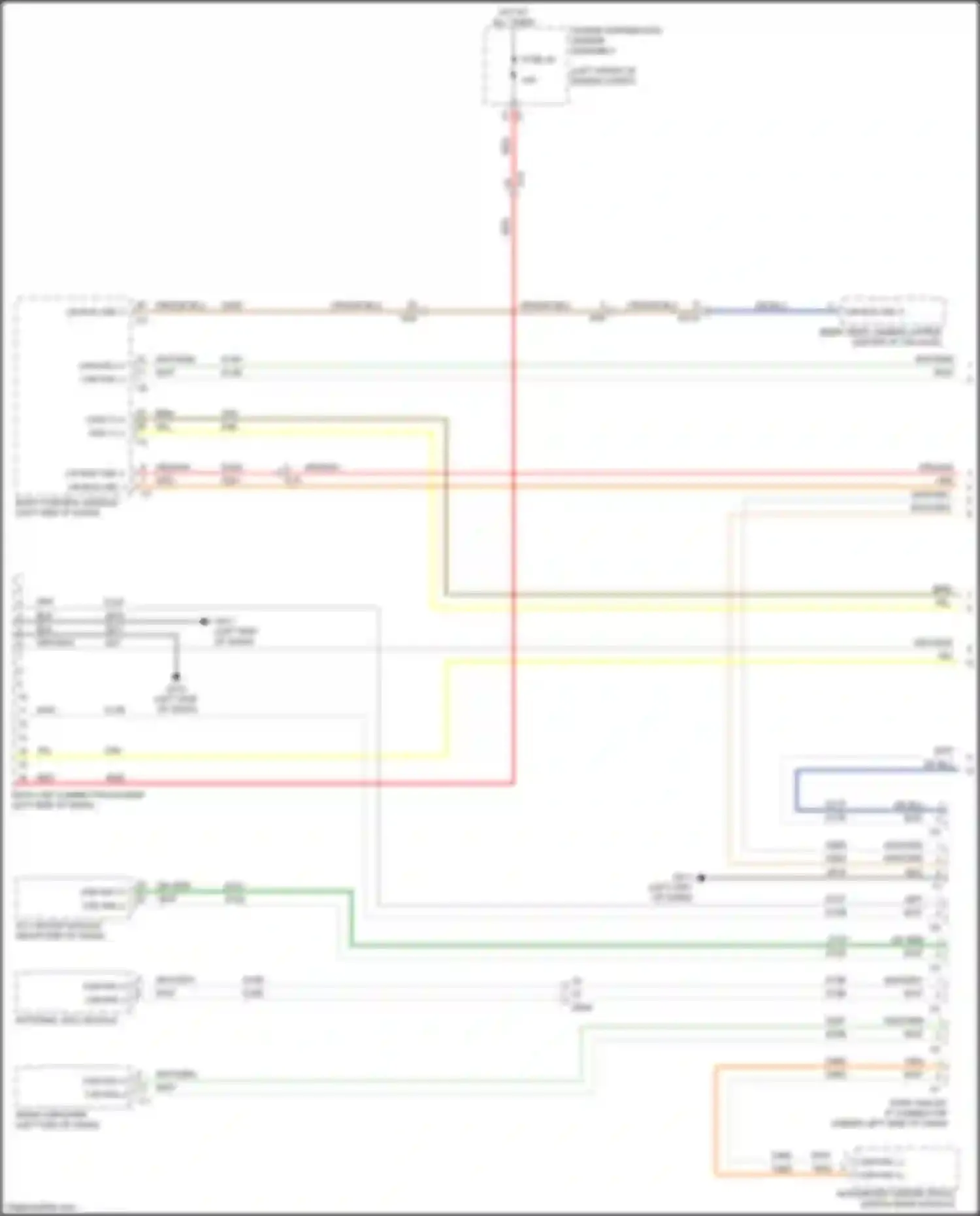 Wiring diagram star can ihs ip connector for RAM 1500 IV (2011-2024)