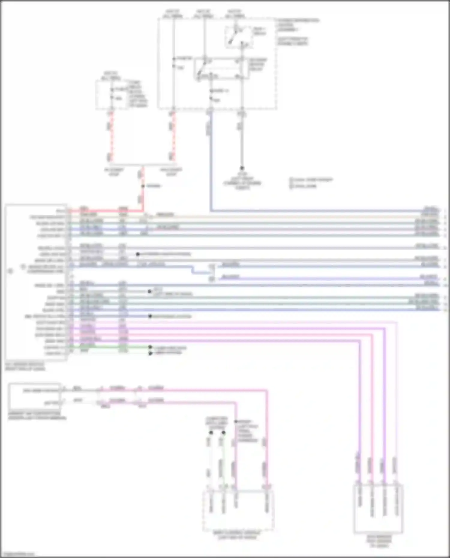 Wiring diagram mode dr 2 drv for RAM 1500 IV (2011-2024) (3 of 3)