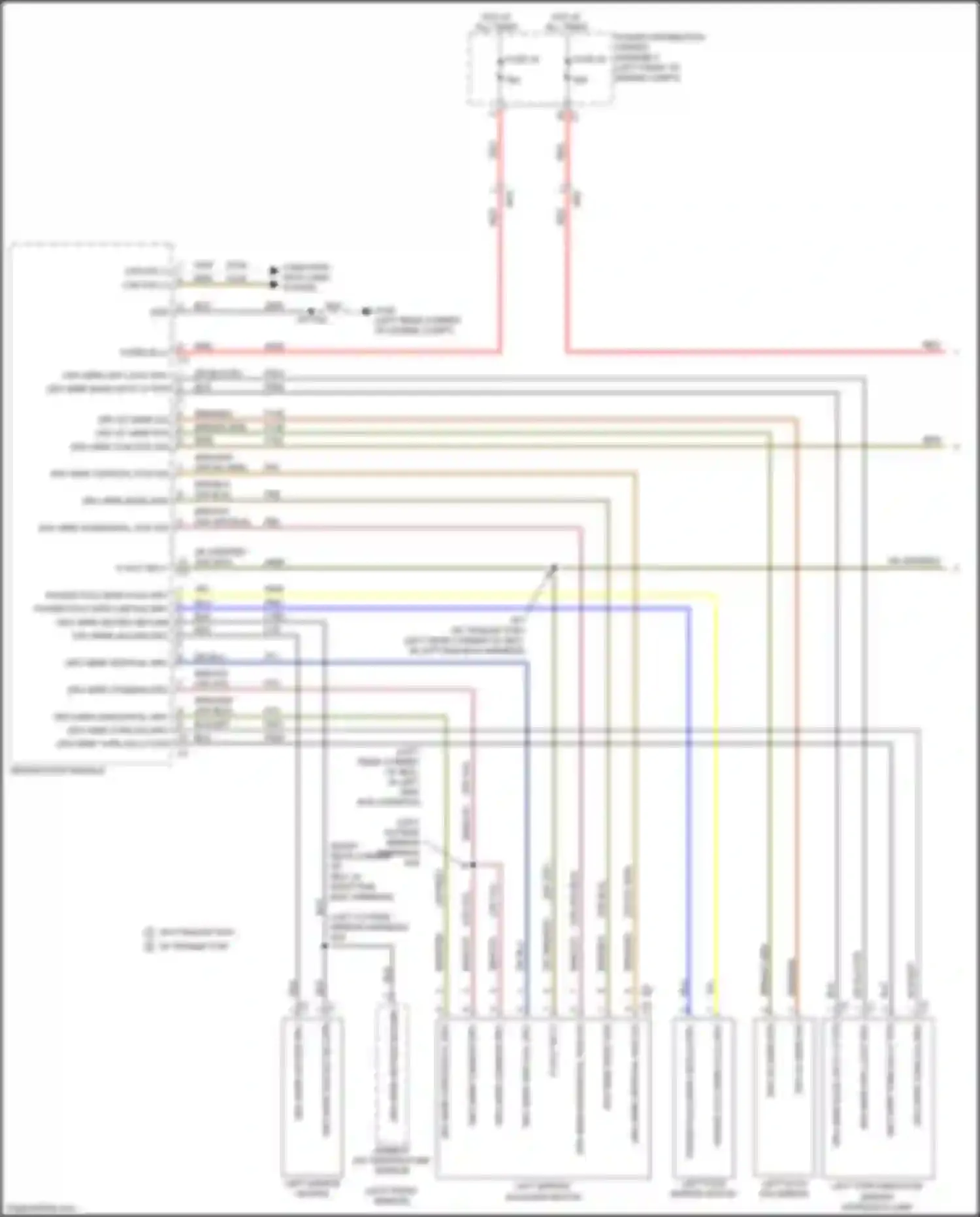 Wiring diagram drv mirr heater drv for RAM 1500 IV (2011-2024)