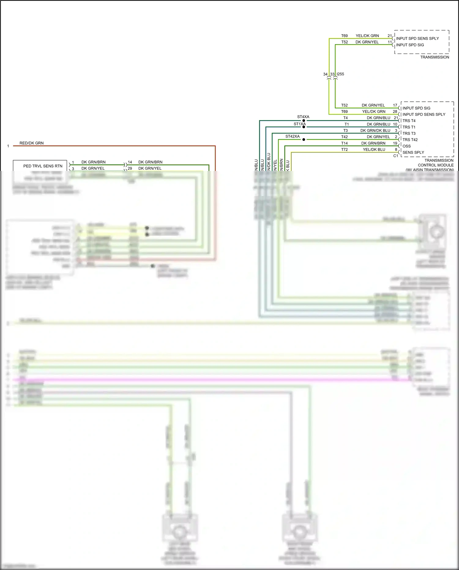 RAM 1500 IV (2011-2024) output speed sensor wiring diagram  (2 of 4)