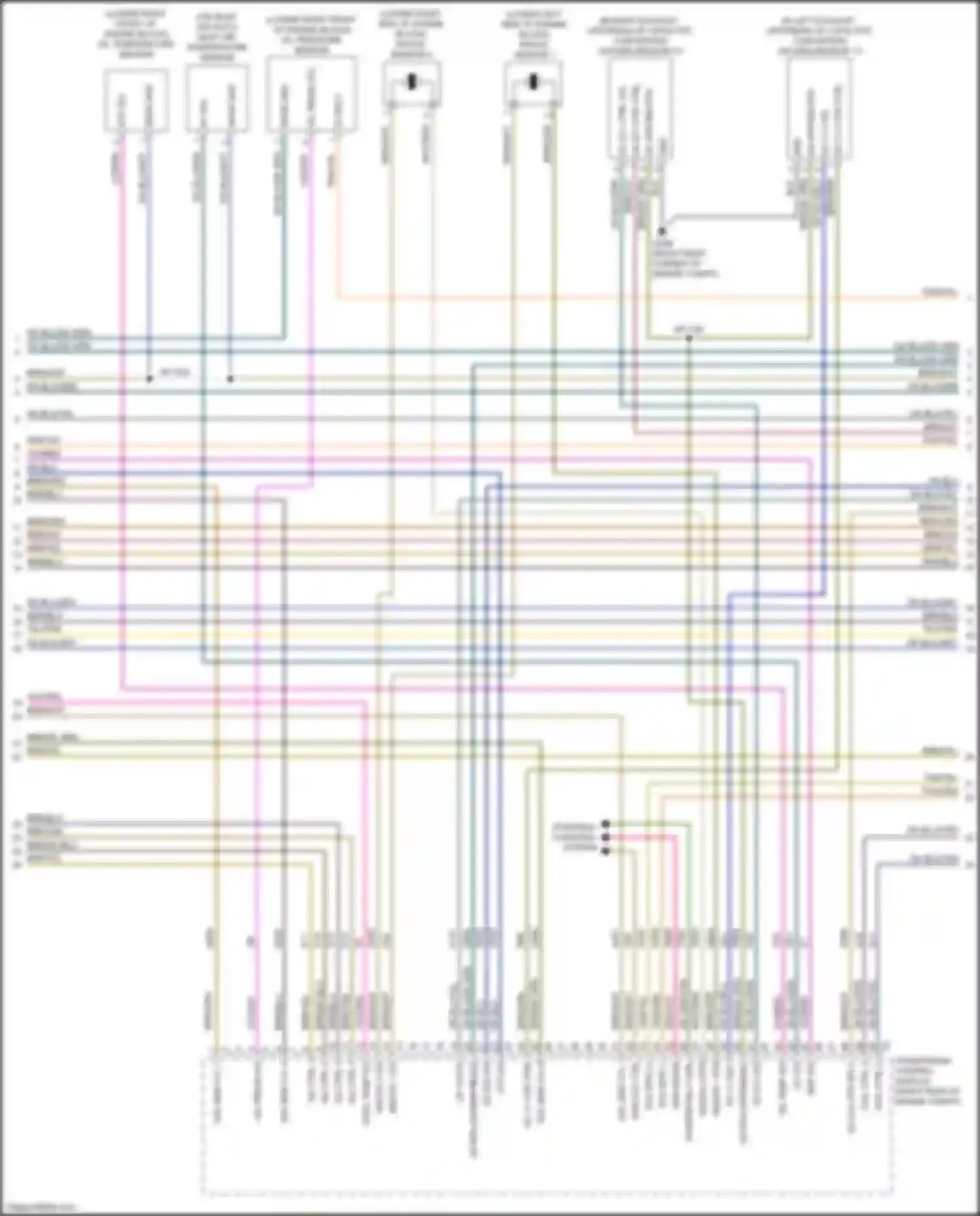 Wiring diagram inj ctrl 2 for RAM 1500 IV (2011-2024)