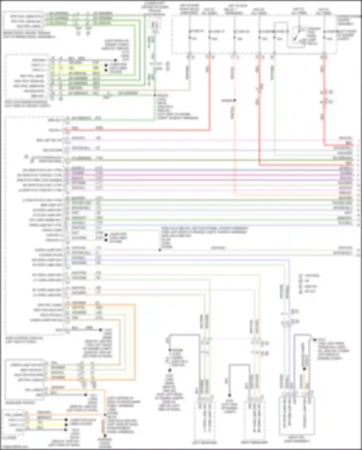 Wiring diagram stp lamp inhibit rly fd for RAM 1500 IV (2011-2024)