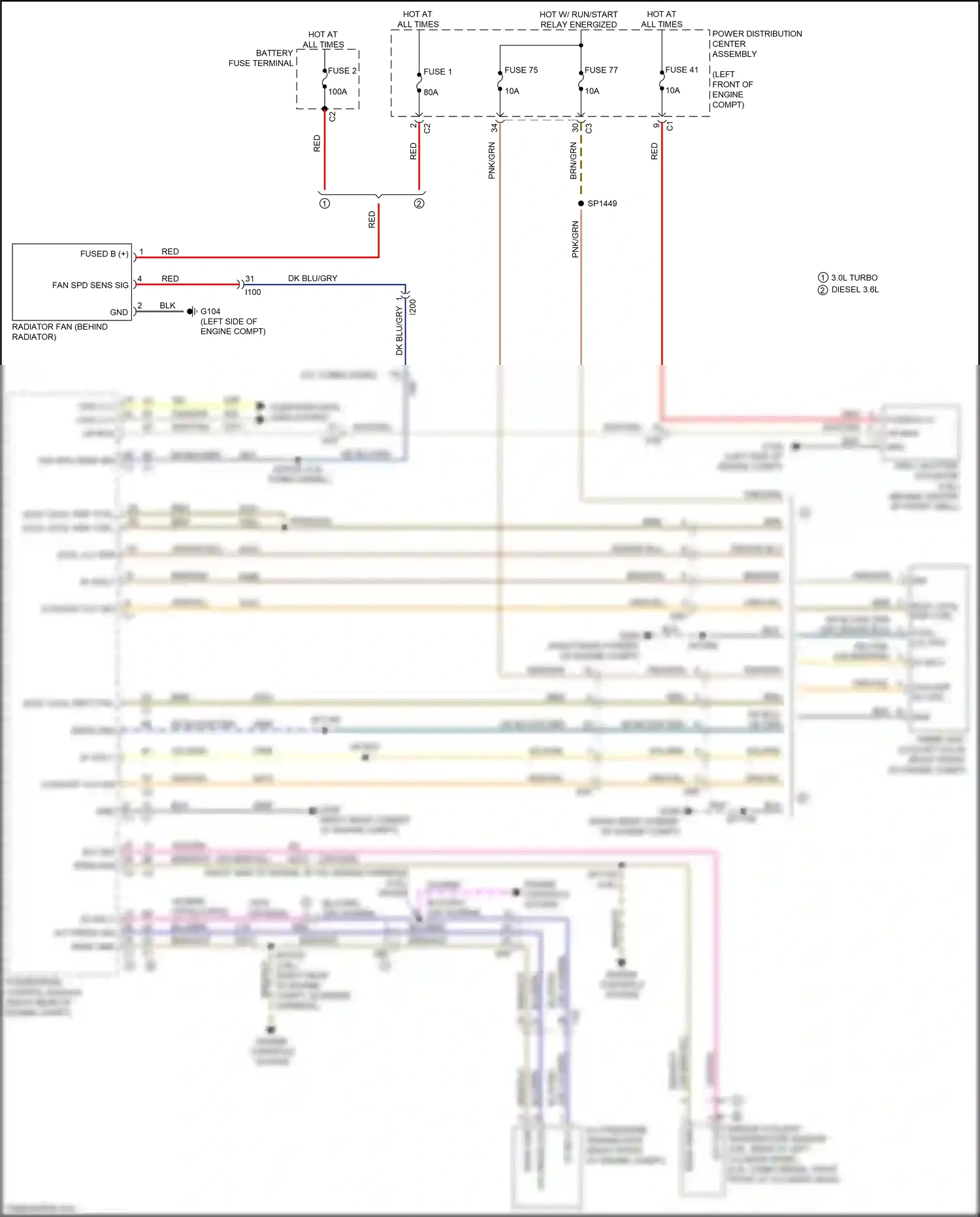 RAM 1500 IV (2011-2024) powertrain control module wiring diagram  (21 of 32)