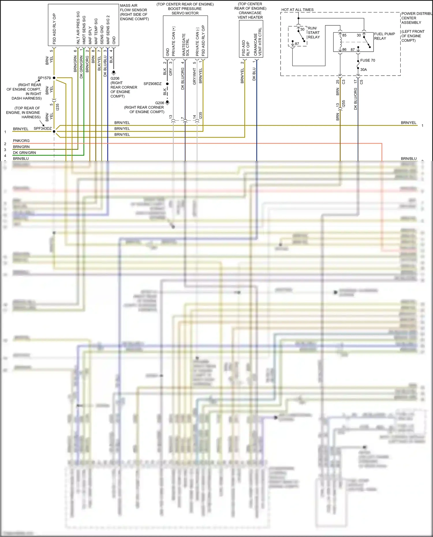 RAM 1500 IV (2011-2024) powertrain control module wiring diagram  (28 of 32)