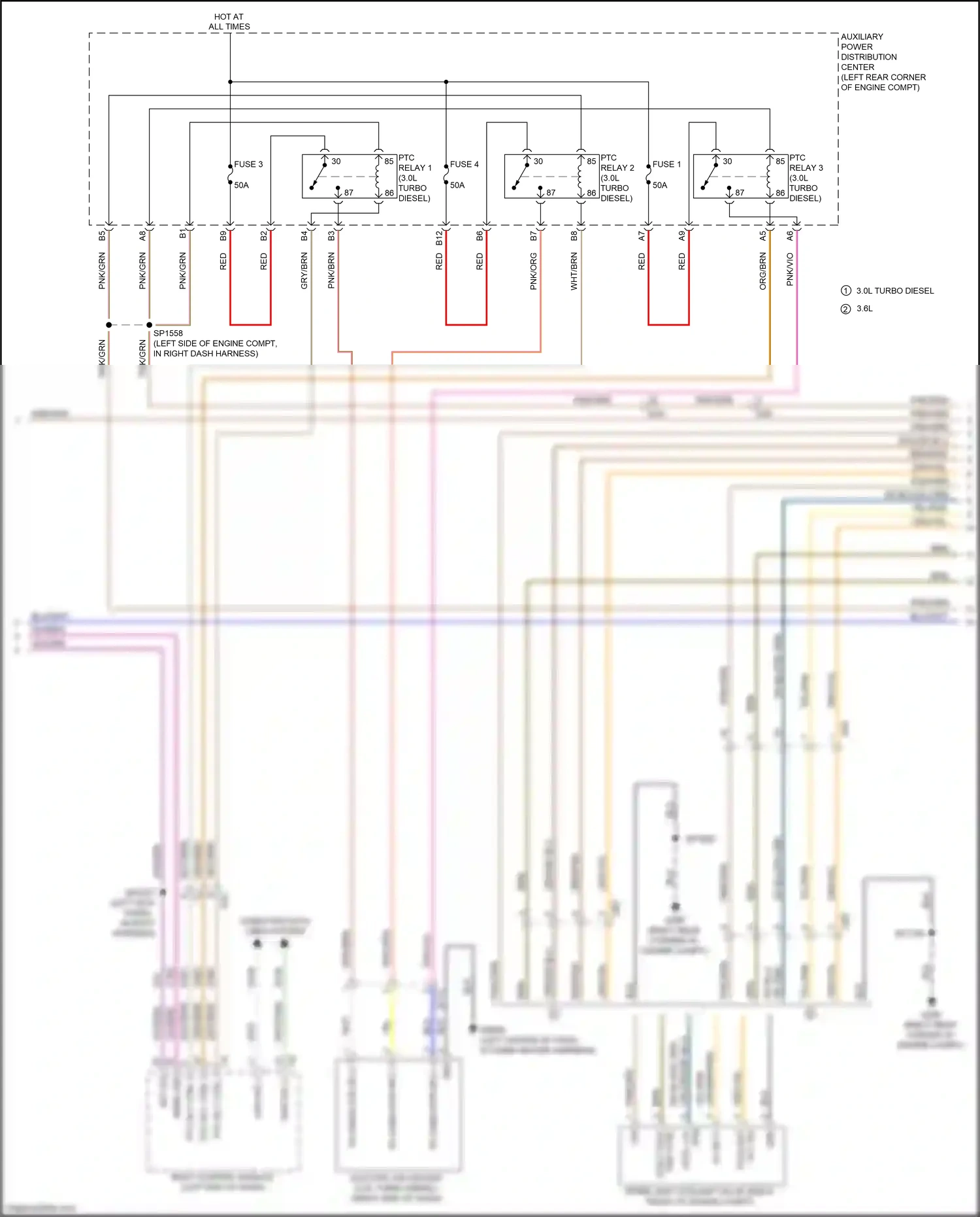 RAM 1500 IV (2011-2024) ptc relay 3 wiring diagram  (2 of 6)